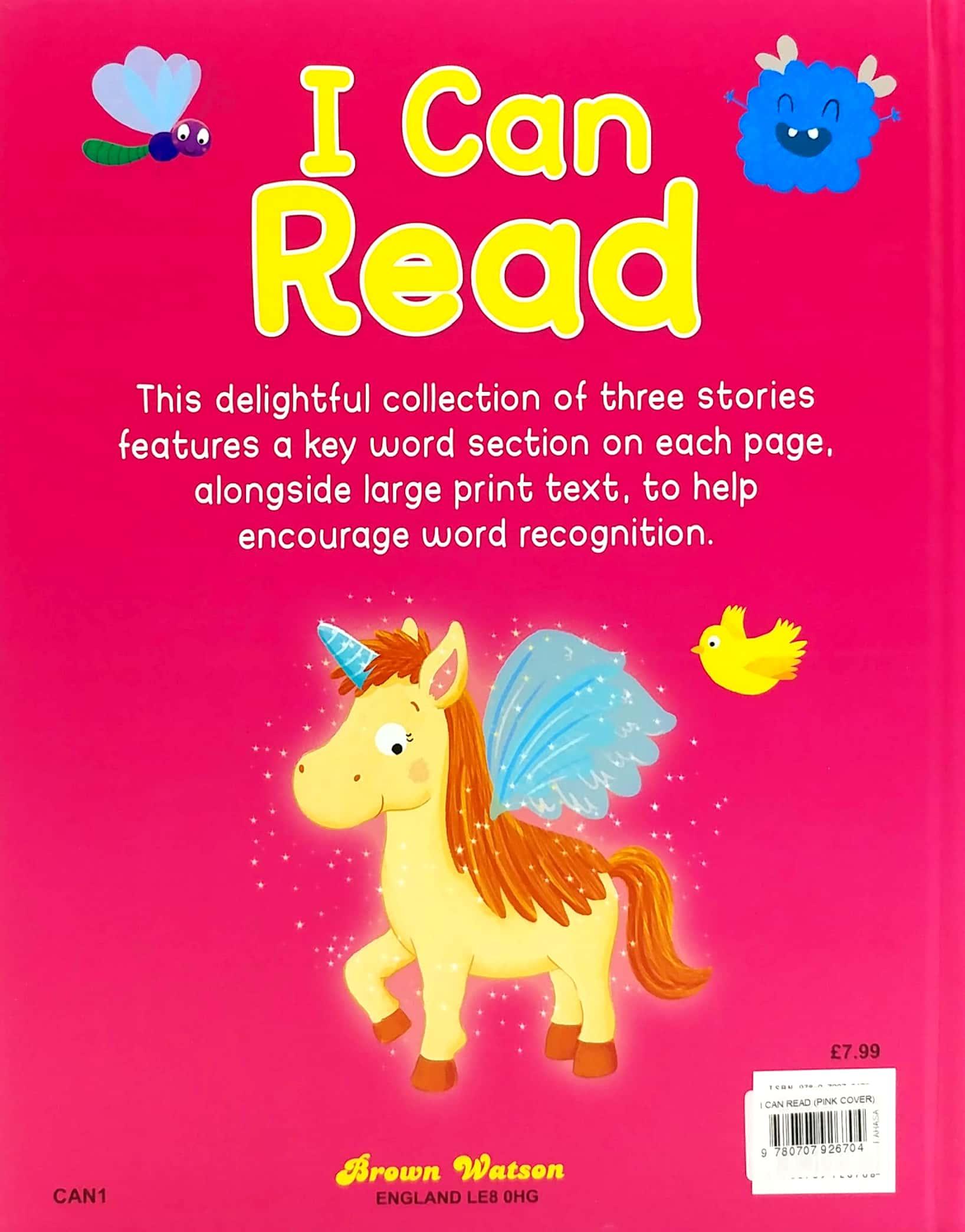 I Can Read - Large Print Reading Scheme (Pink Cover)