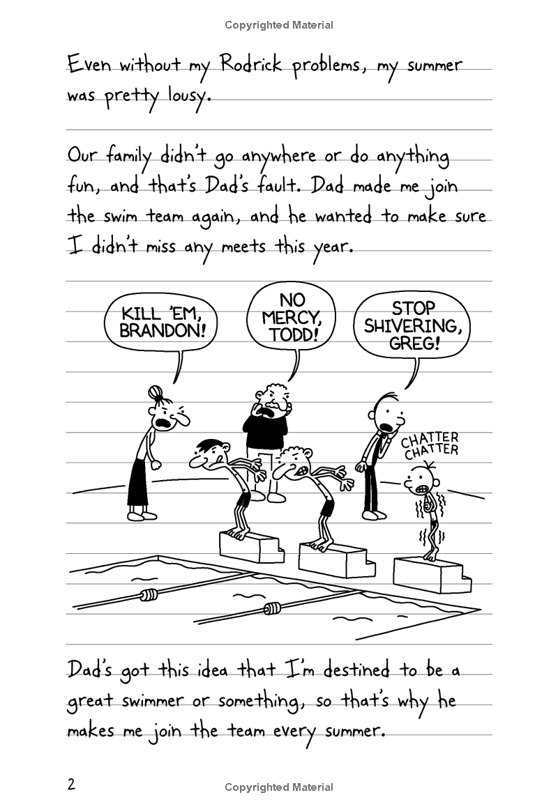 Diary Of A Wimpy Kid 02: Rodrick Rules (Paperback)