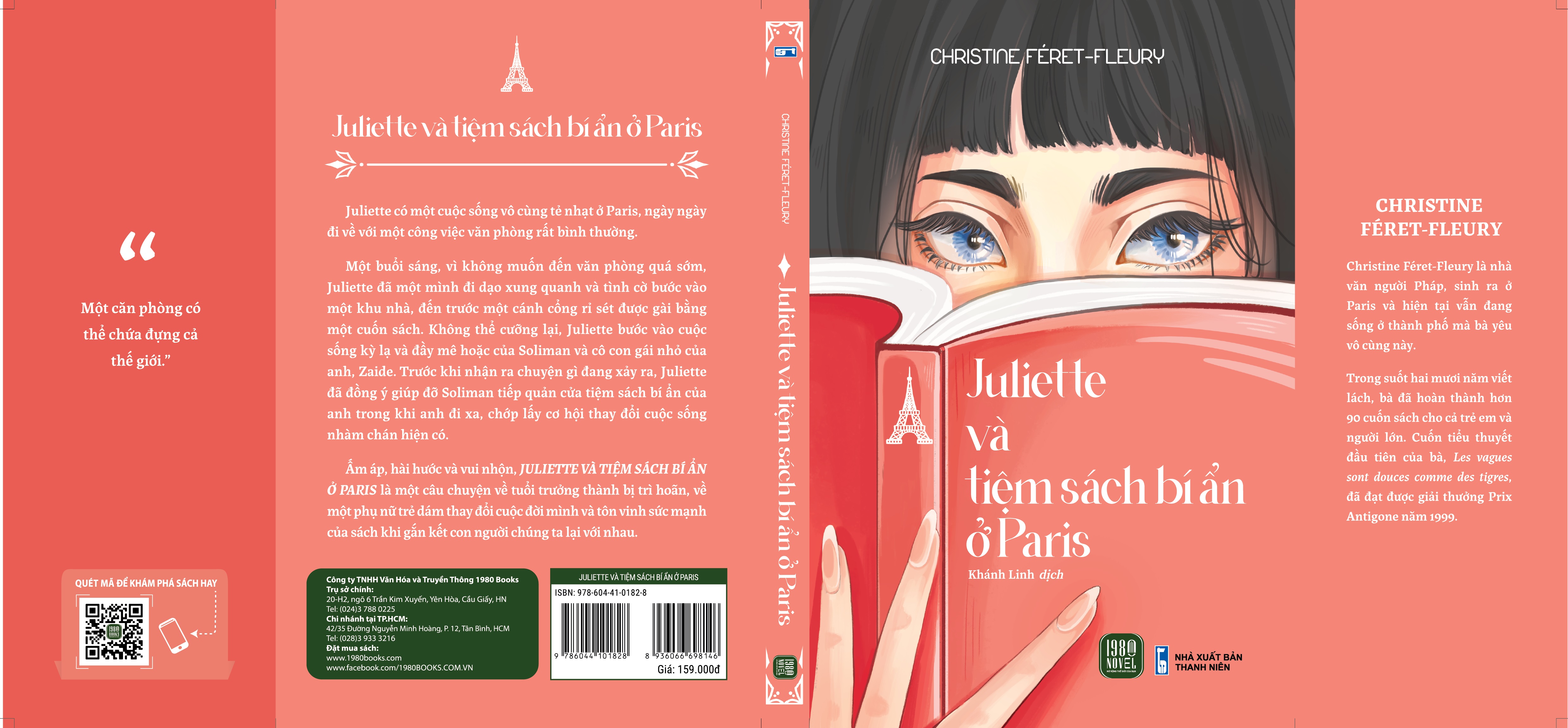 Sách - Juliette và tiệm sách bí ẩn ở Paris - Christine Féret-Fleury