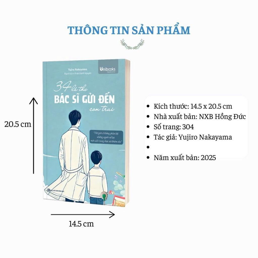 Sách - 34 Lá Thư Bác Sĩ Gửi Đến Con Trai - MCBooks