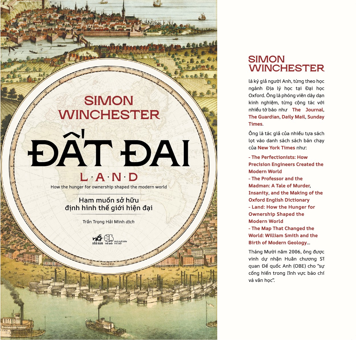 Sách - Đất đai - Ham muốn sở hữu định hình thế giới hiện đại (Simon Winchester) (Nhã Nam Official)