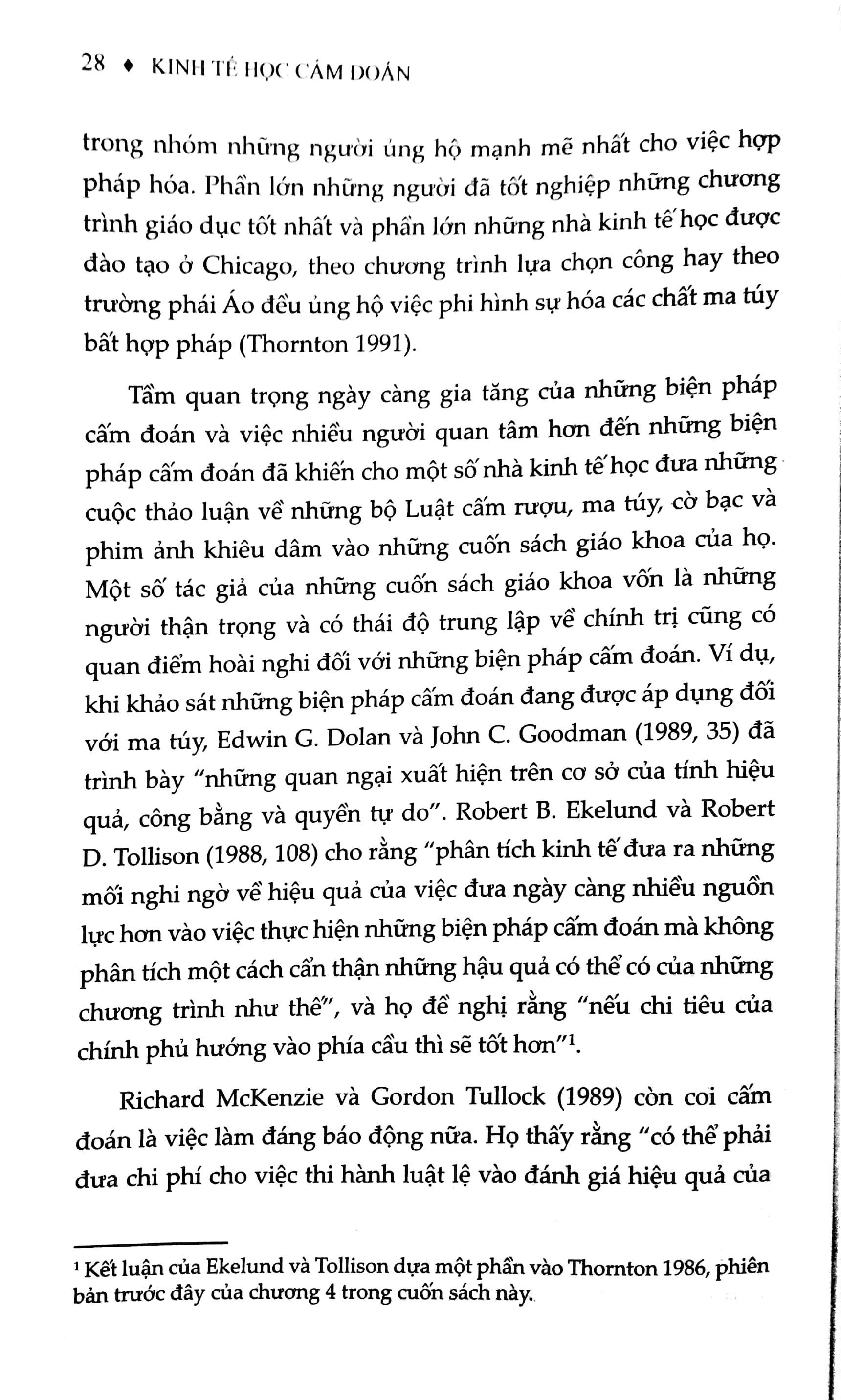 Kinh Tế Học Cấm Đoán