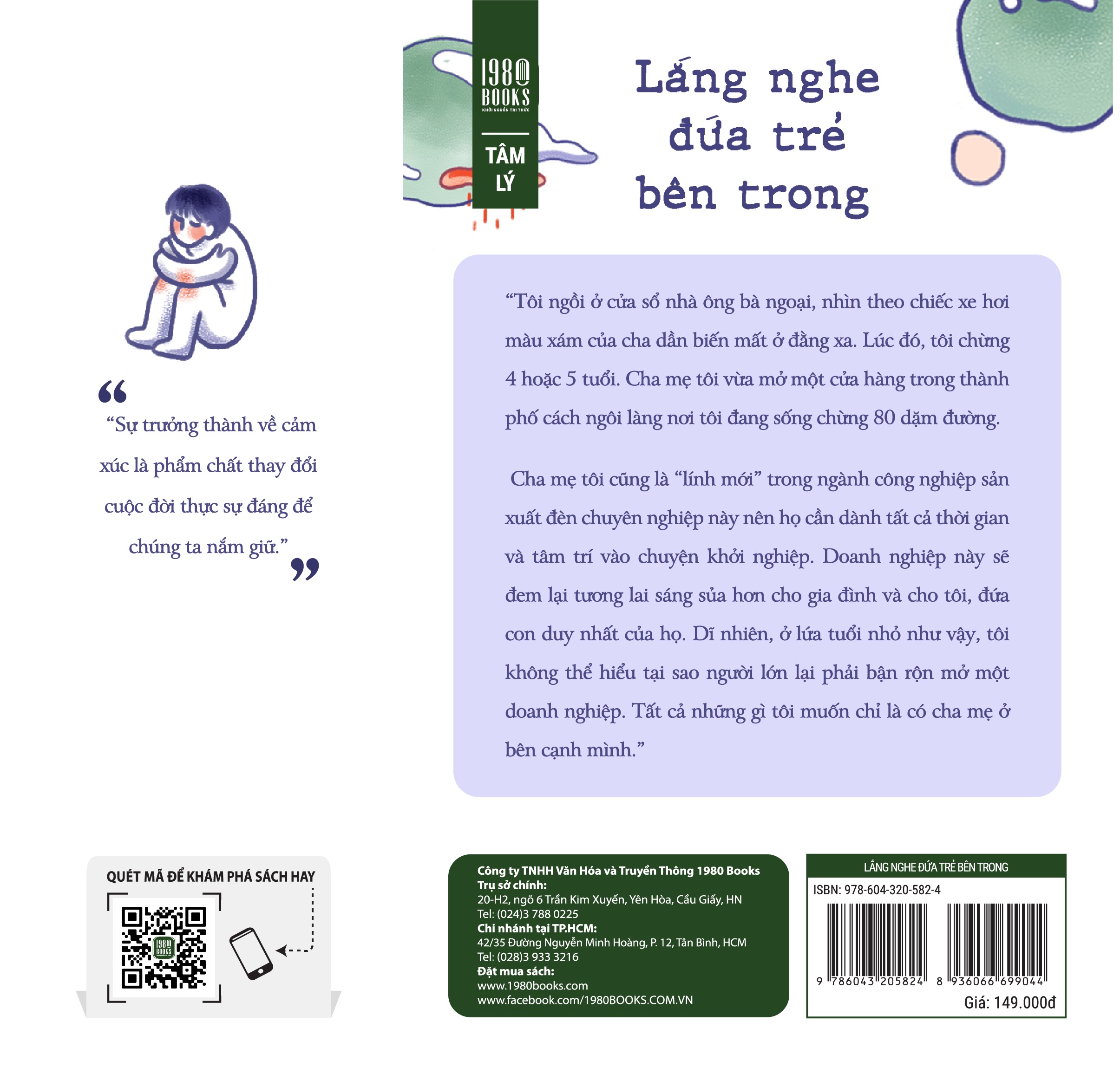Sách - Lắng Nghe Đứa Trẻ Bên Trong - Zoe McKey
