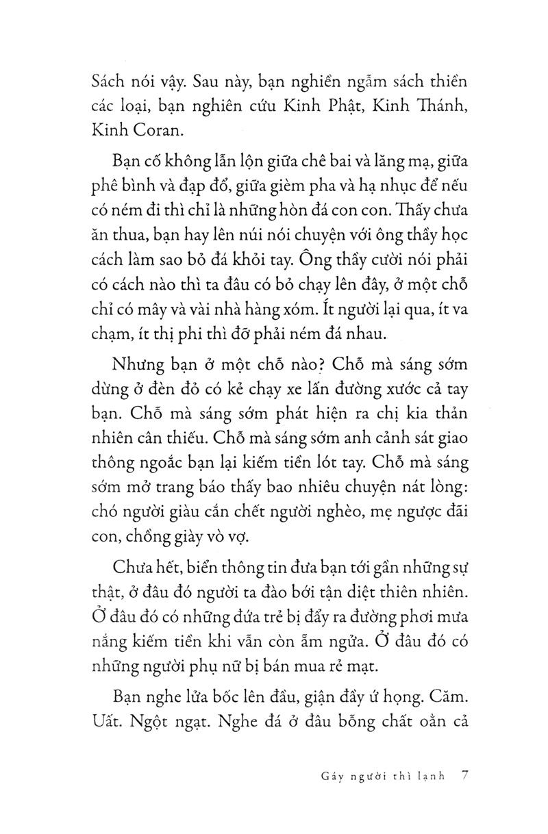 Gáy Người Thì Lạnh (Tái Bản 2022)
