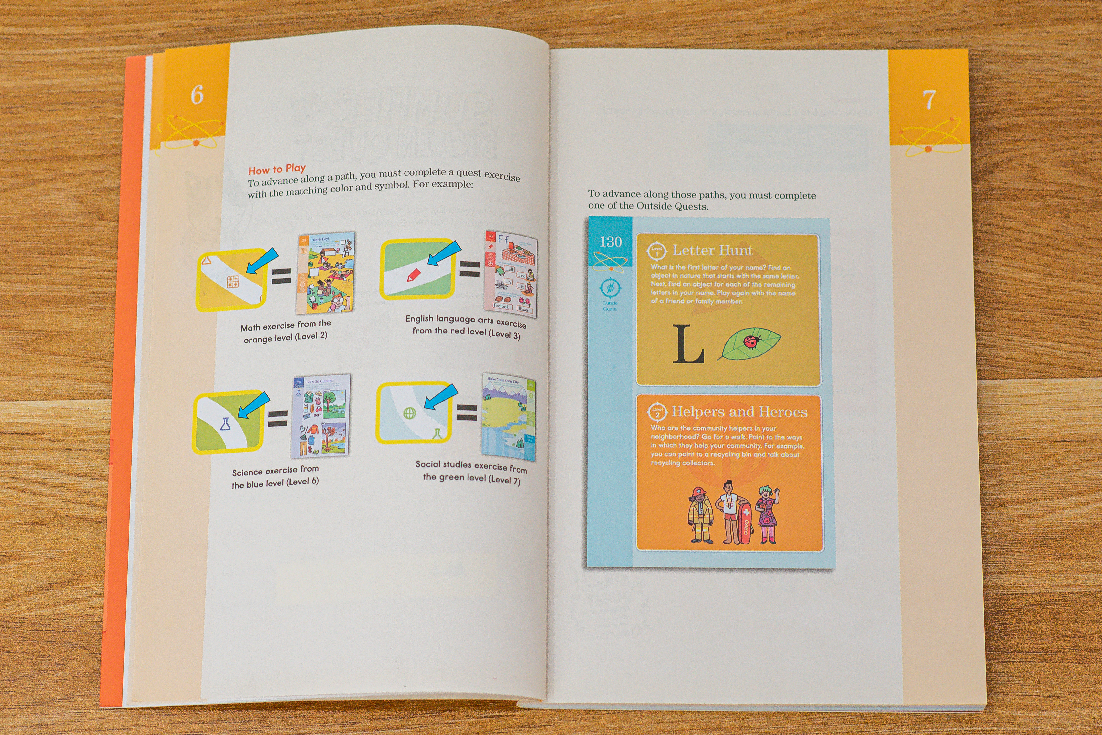 Sách Summer brain quest k1 ( 5 - 6 tuổi ) - Sách cho trẻ bằng tiếng anh