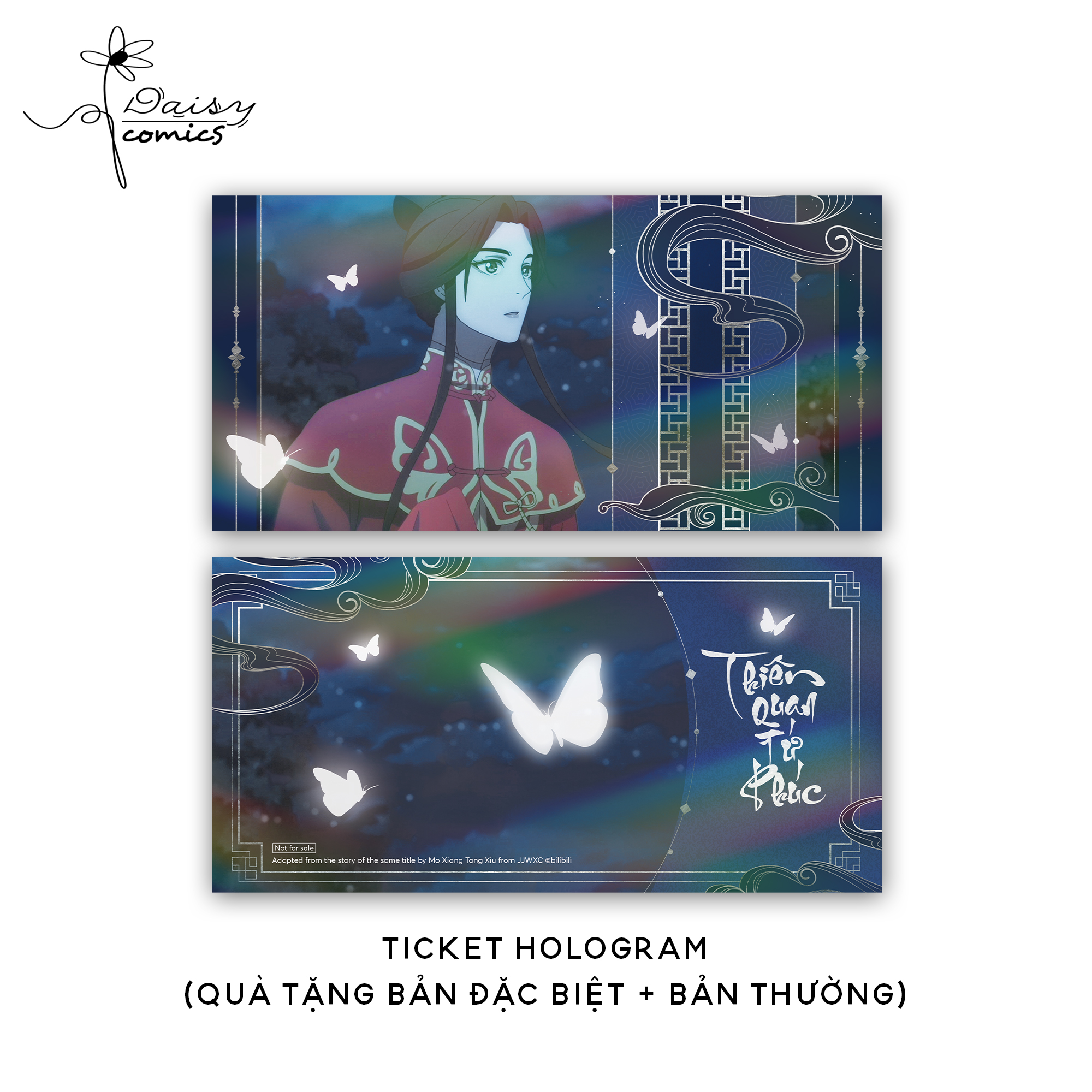 Thiên Quan Tứ Phúc - Bản Hoạt Hình - Tập 1 - (Tặng Kèm Ticket Cán Hologram - Số Lượng Có Hạn)