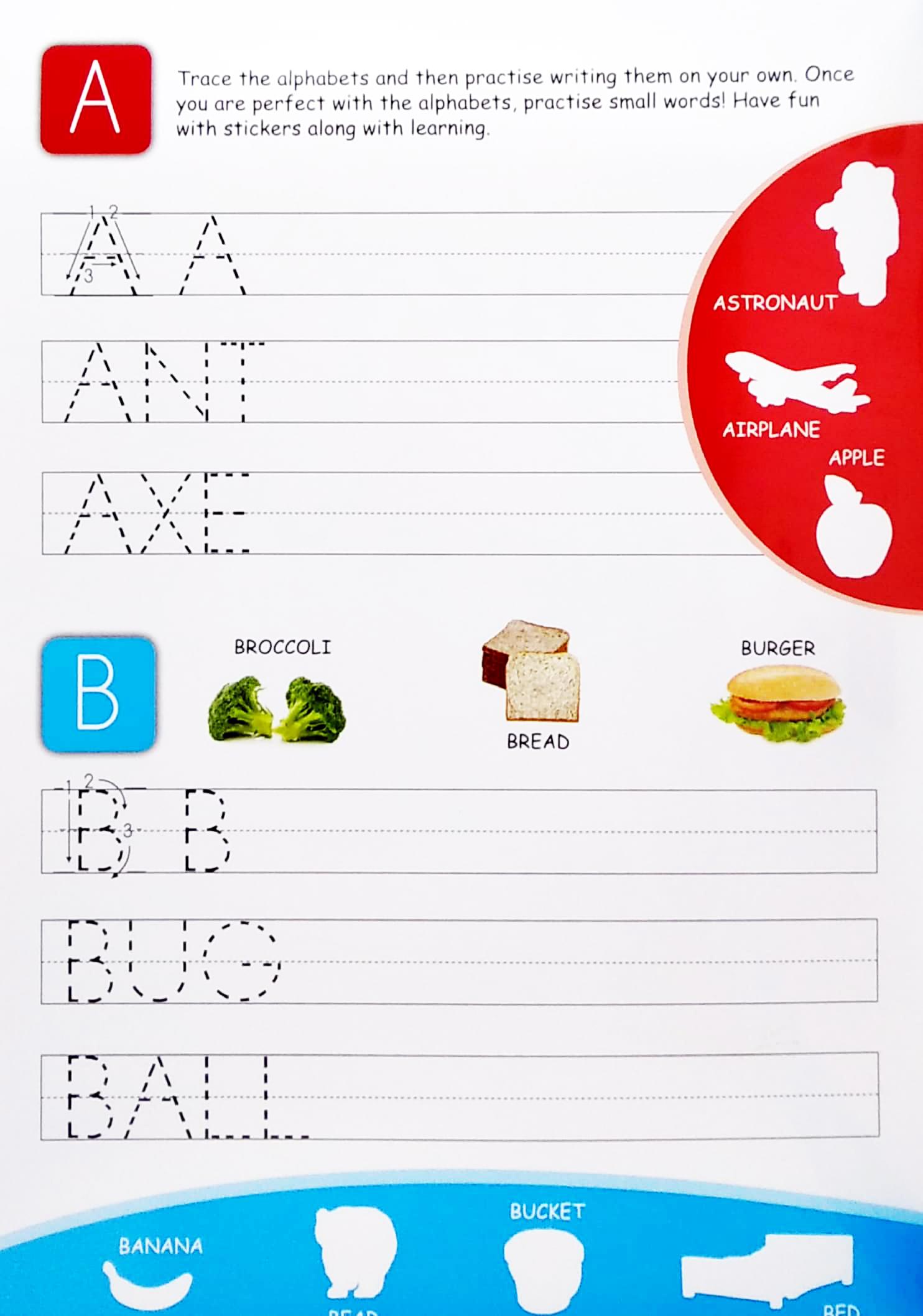 My ABC Stickers & Writing Book
