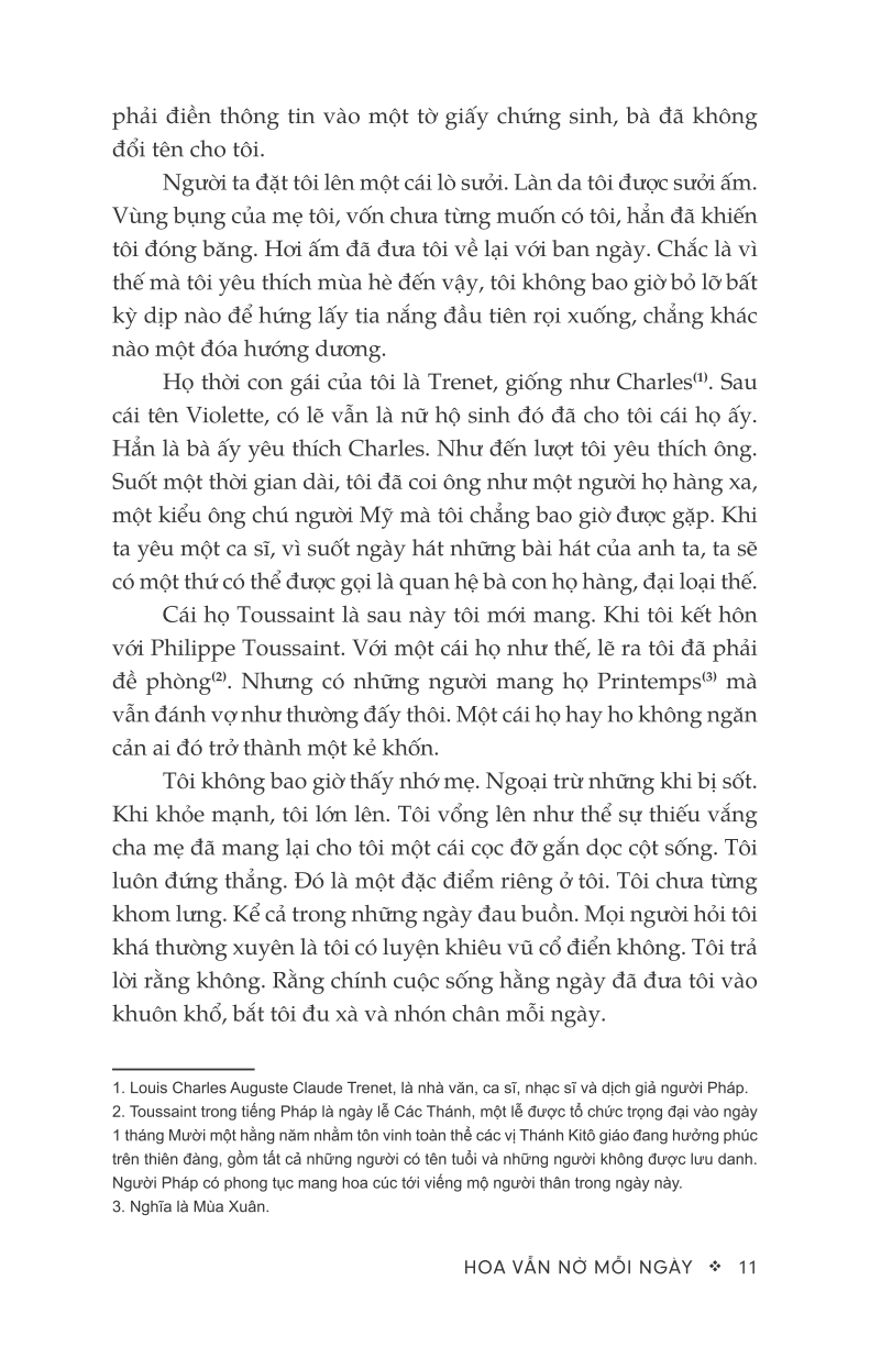 Hoa Vẫn Nở Mỗi Ngày