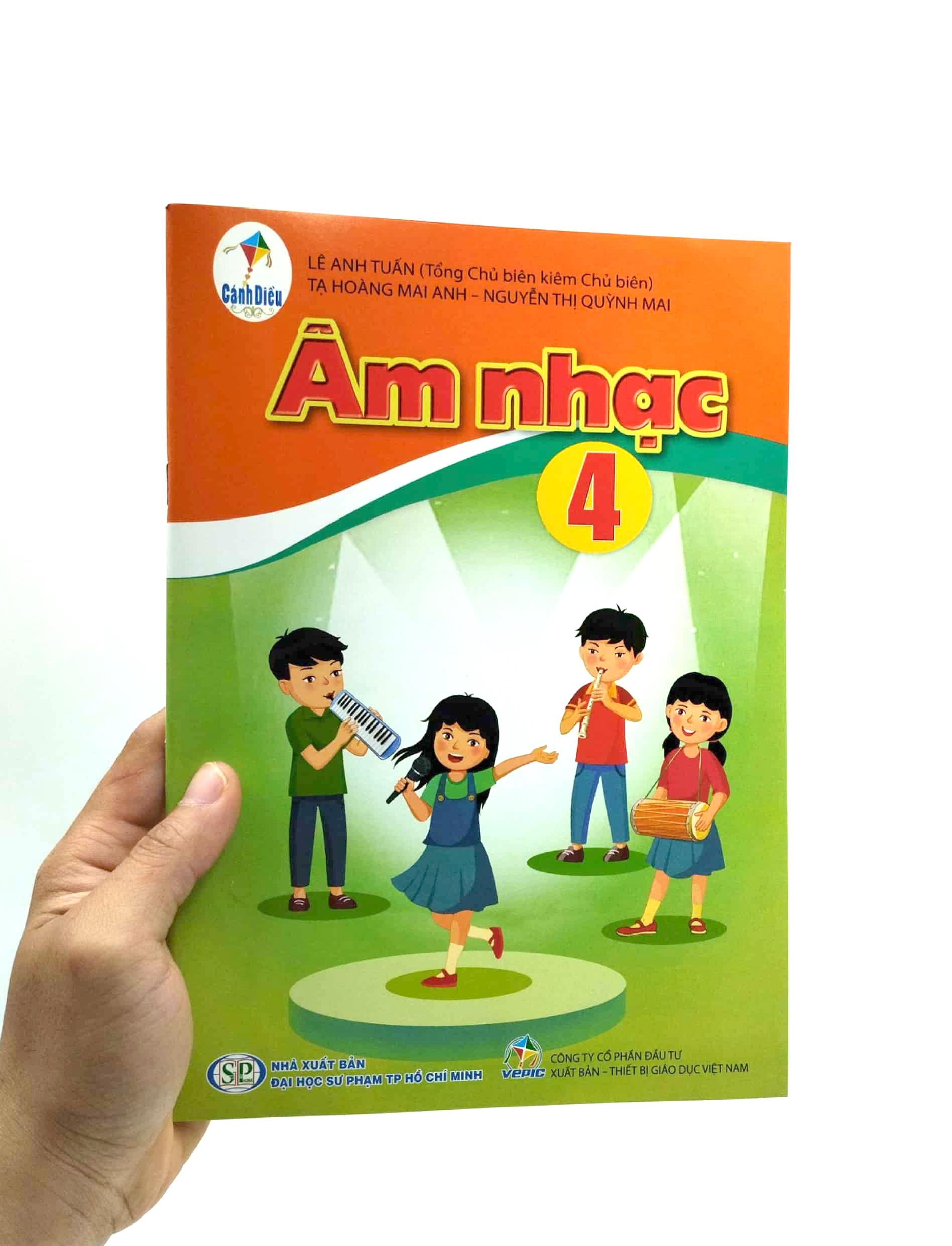 Sách - Âm Nhạc 4 (Cánh Diều) (Chuẩn)