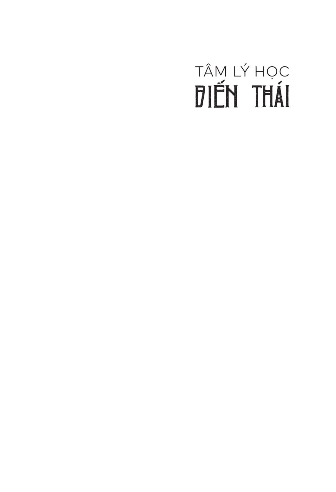 Sách - Tâm Lý Học Biến Thái - Thiên Tài Và Kẻ Điên