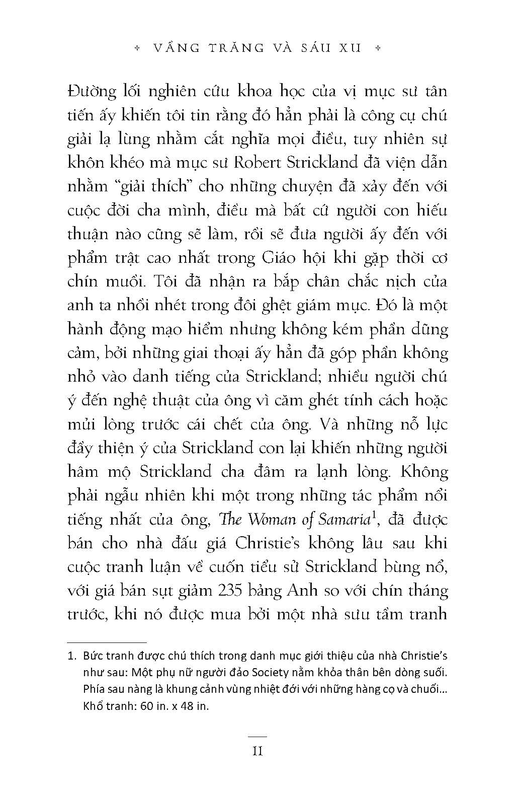 Văn học kinh điển - Vần Trăng Và Sáu Xu (Tiểu Thuyết) - W. Somerset Maugham