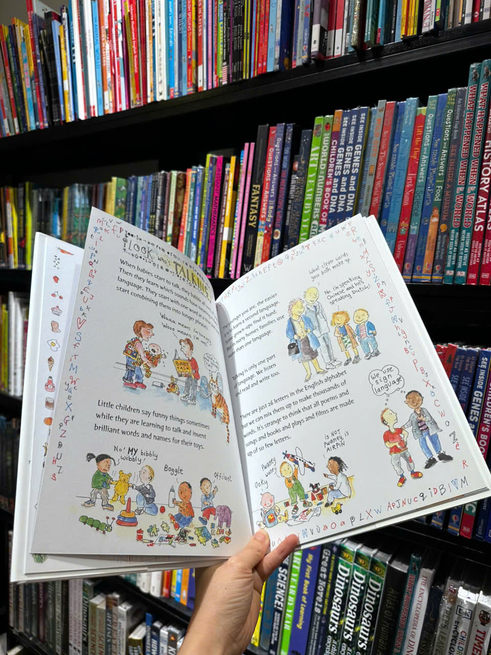 Sách - The Great Big Book of Life by Mary Hoffman - Sách ngoại văn, sách thiếu nhi tiếng Anh, bìa cứng, nhập khẩu UK