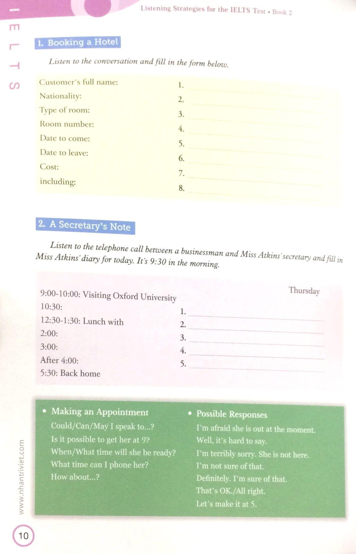 Listening Strategies For The IELTS Test - Book 2