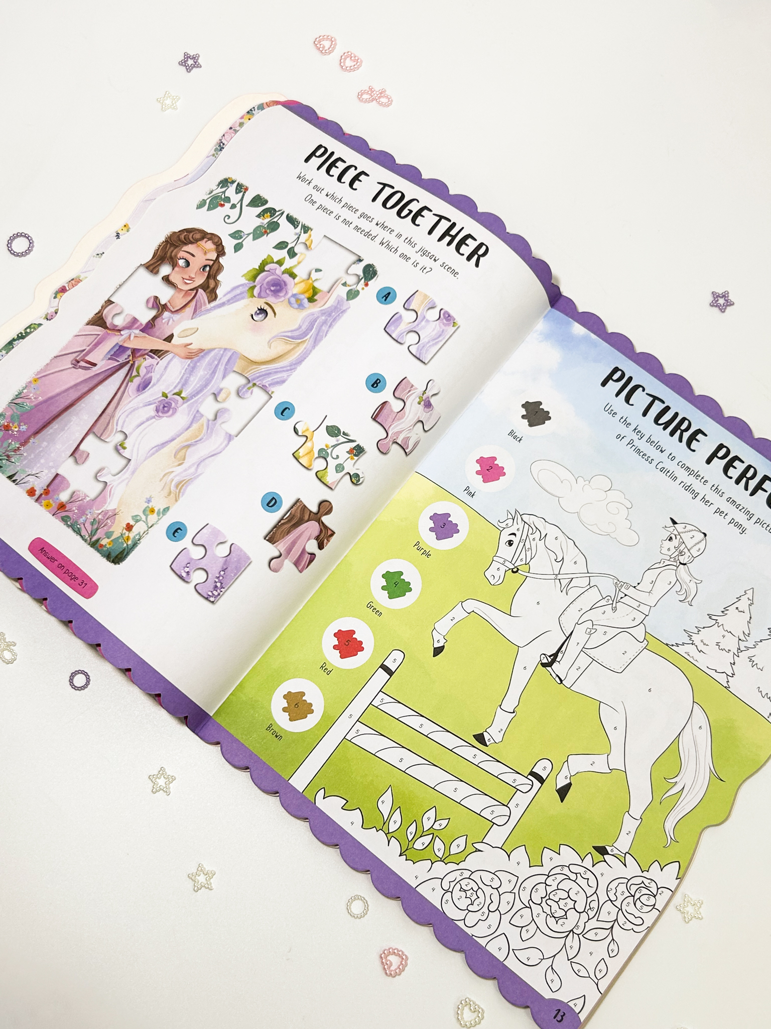 Princess Dress-Up Activity Book