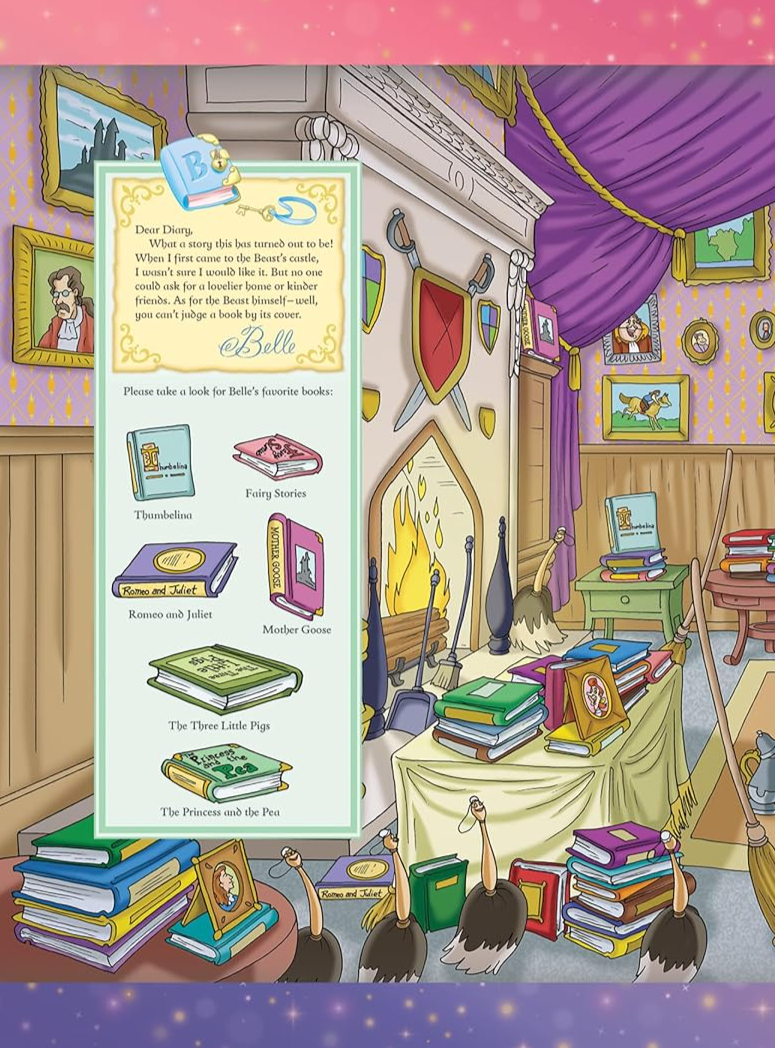 Sách ngoại văn: Look And Find - Midi Disney Princess Find The Magic