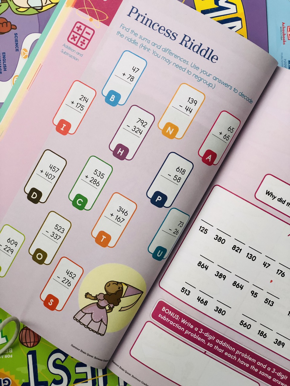 Sách summer brain quest 3&4 phát triển tư duy iq cho bé - in màu ( tiếng anh, 8 - 9 tuổi )