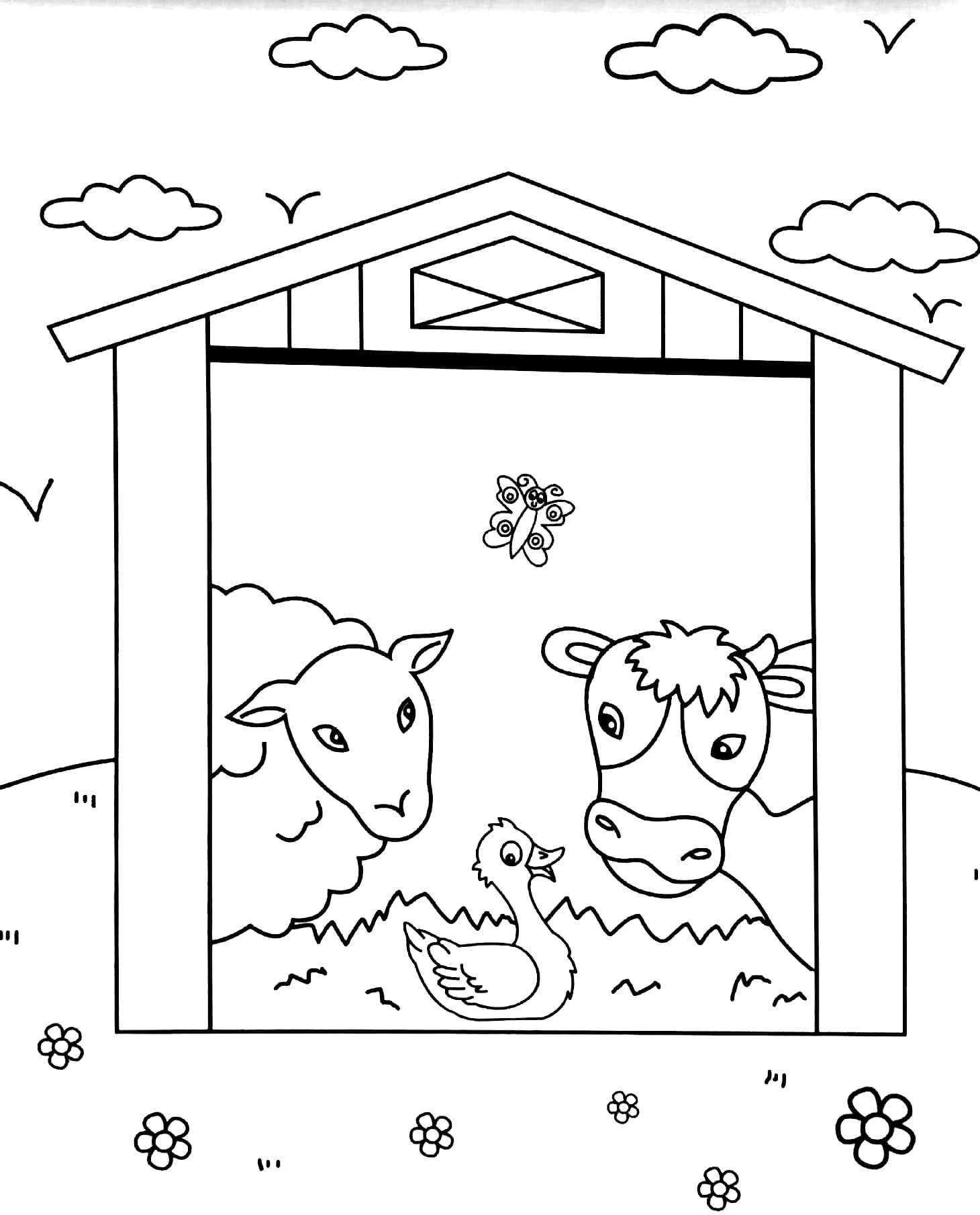 Farm Colouring Fun (Book 1)