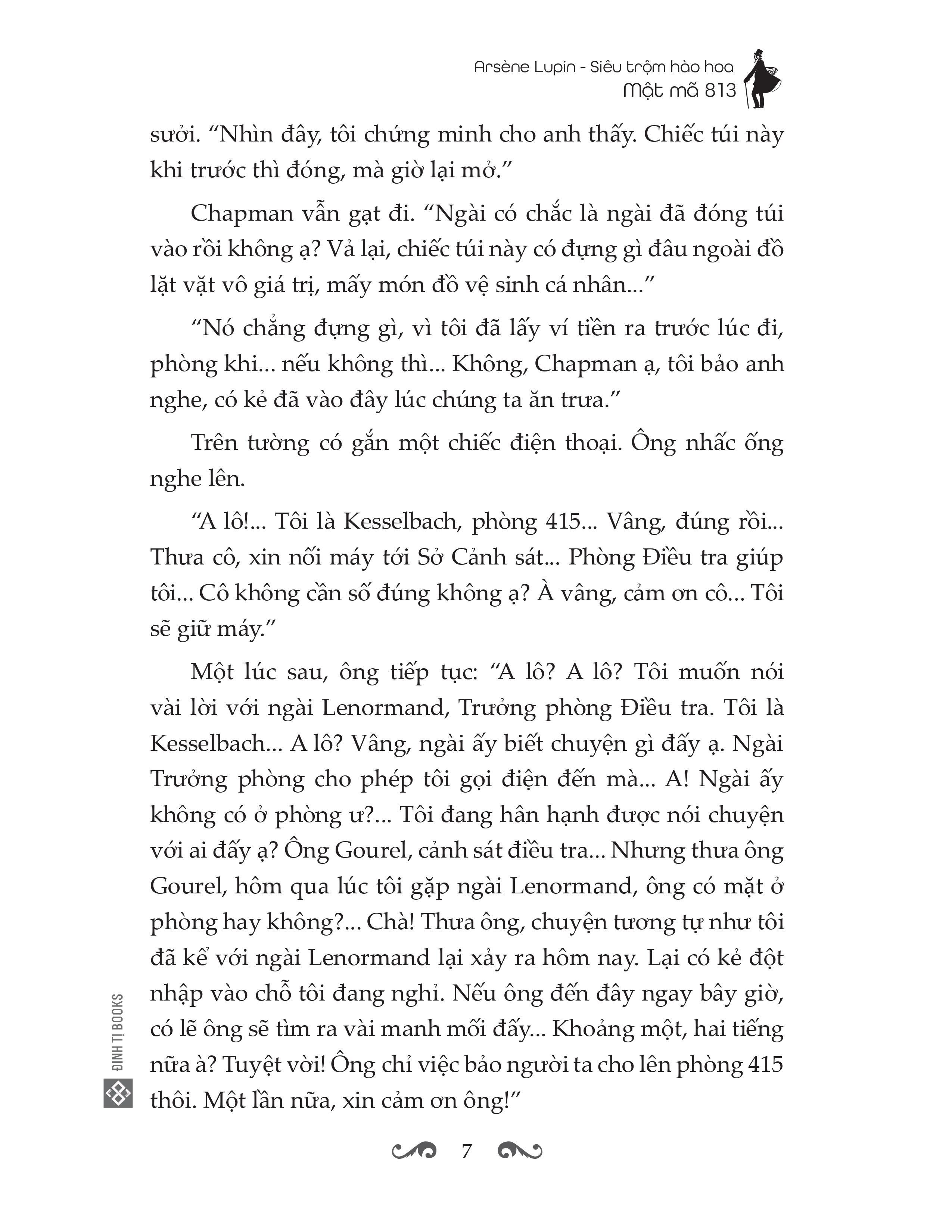 Arsène Lupin - Siêu Trộm Hào Hoa - Mật Mã 813
