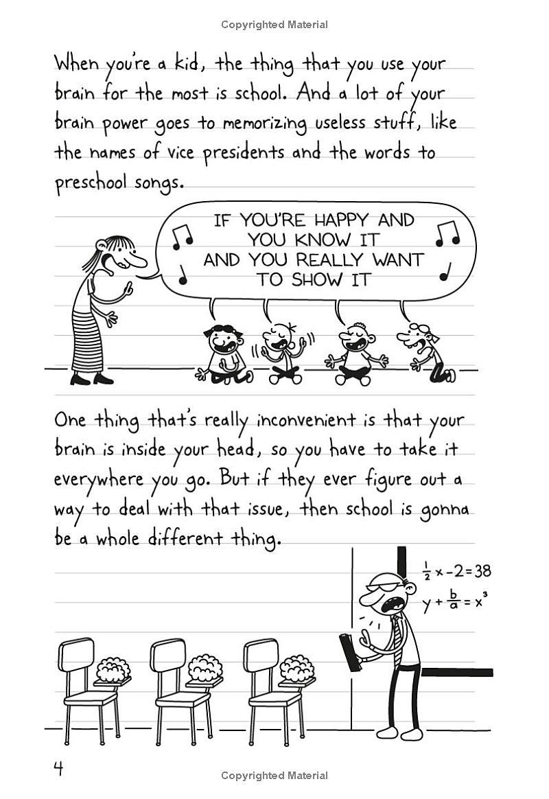 Sách ngoại văn: Diary Of A Wimpy Kid 18 - No Brainer