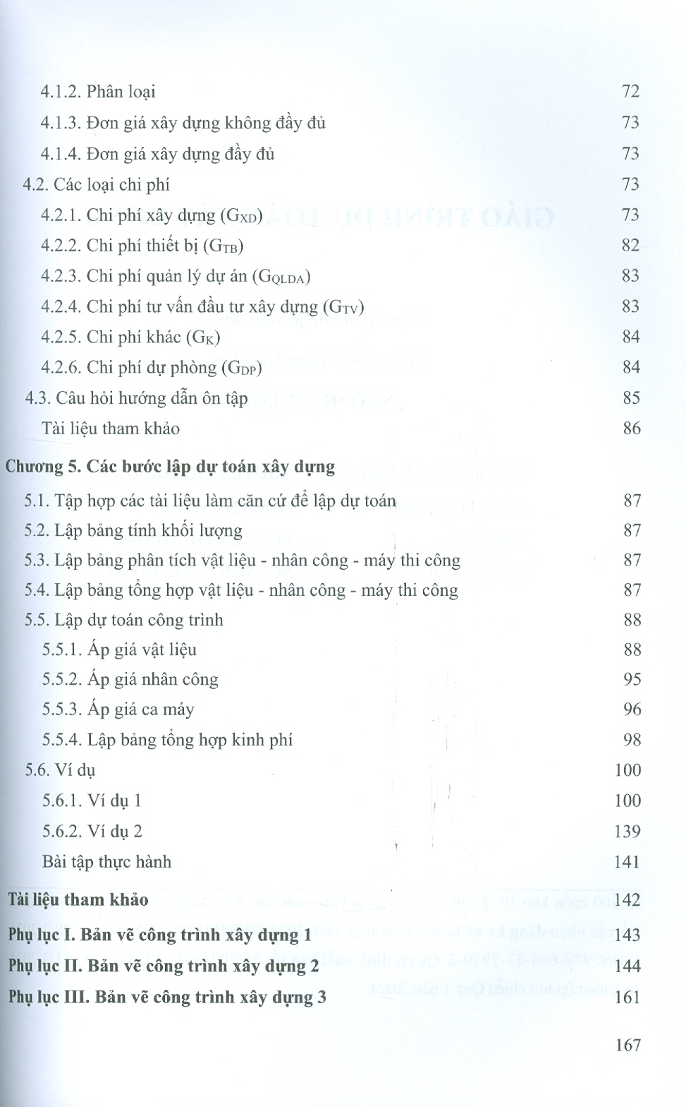Giáo Trình Dự Toán Xây Dựng (Nguyễn Mai Chí Trung)
