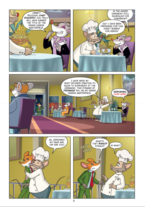 Geronimo Stilton Reporter #6: Paws Off, Cheddarface!