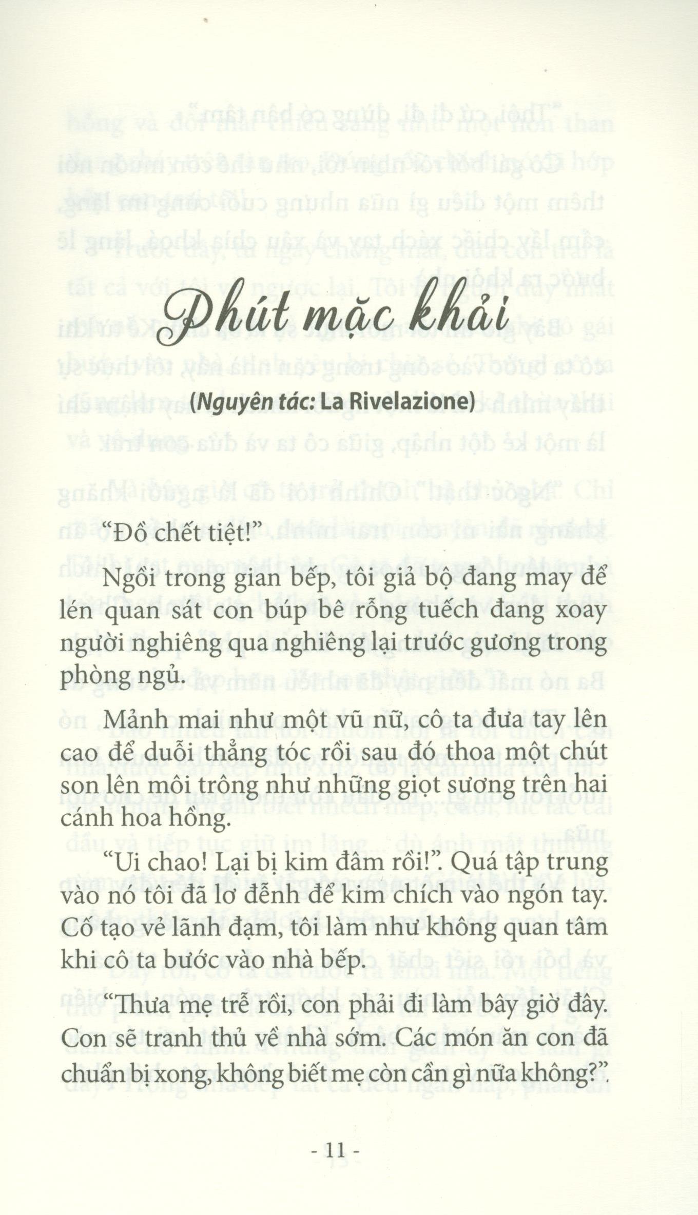 Một Phút Tự Do - Tùy Bút - Truyện Ngắn