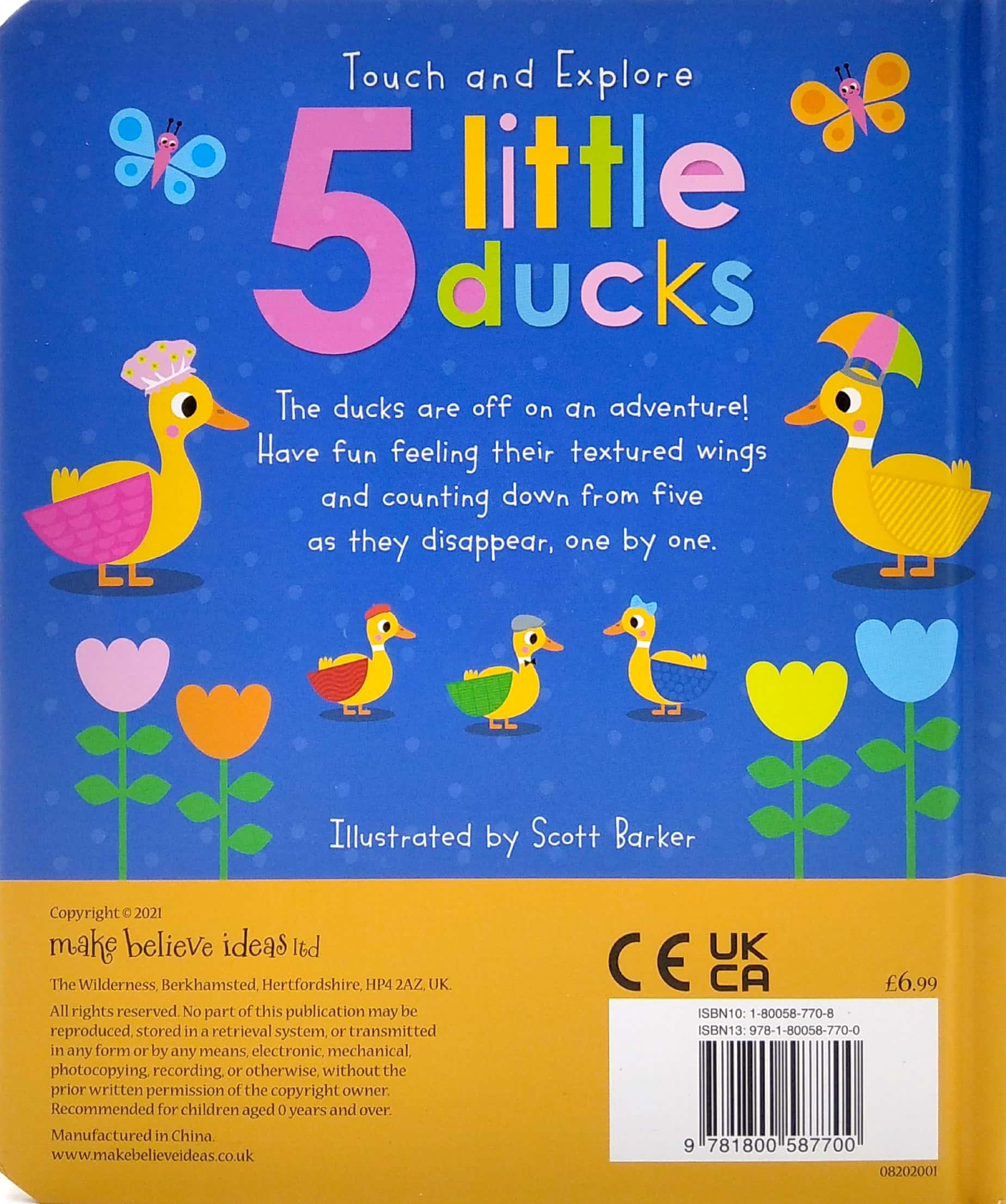 Touch And Explore 5 Little Ducks