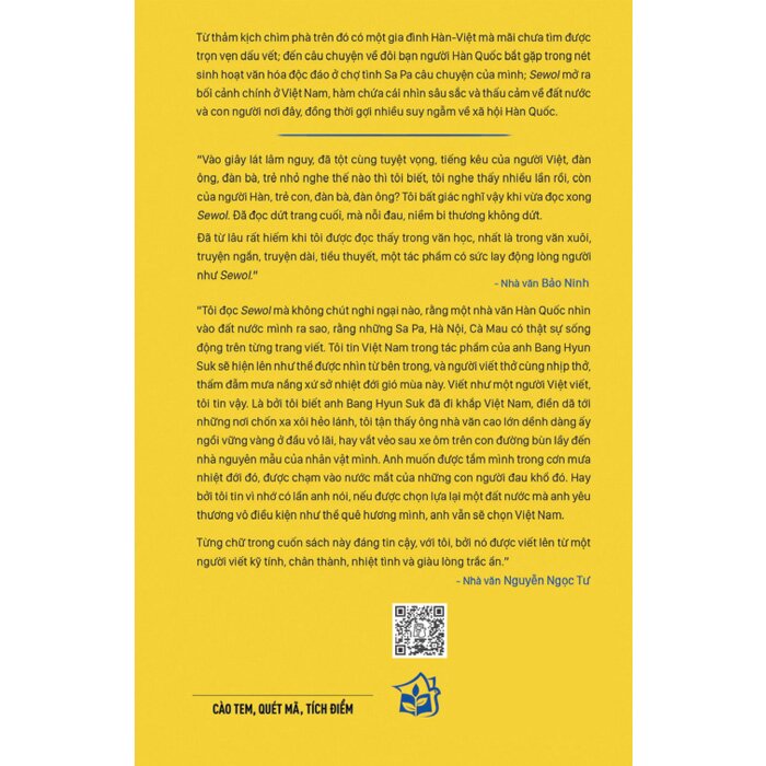 SEWOL: Tập Truyện Ngắn - Bang Hyun Suk