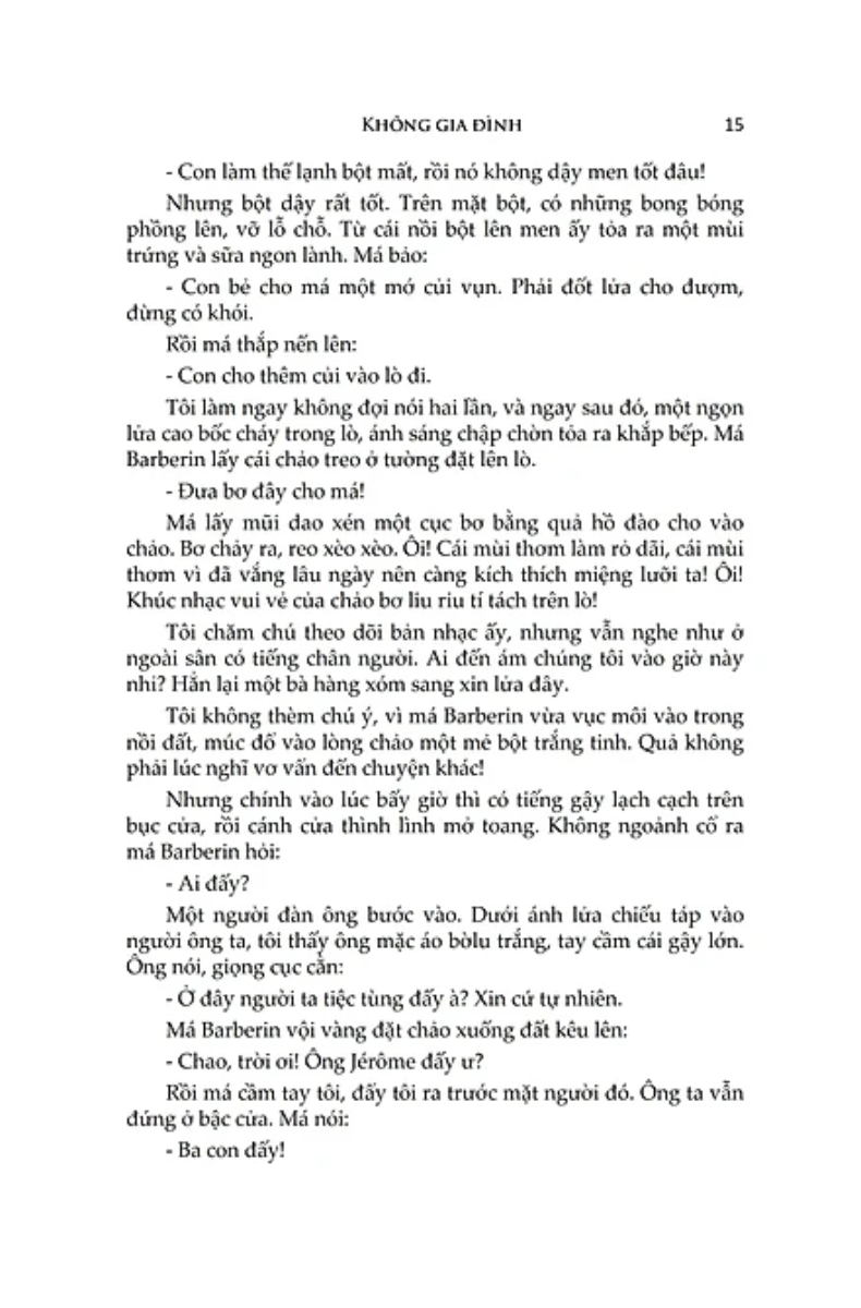 Không Gia Đình Bìa Da (Bìa Cứng) _KV