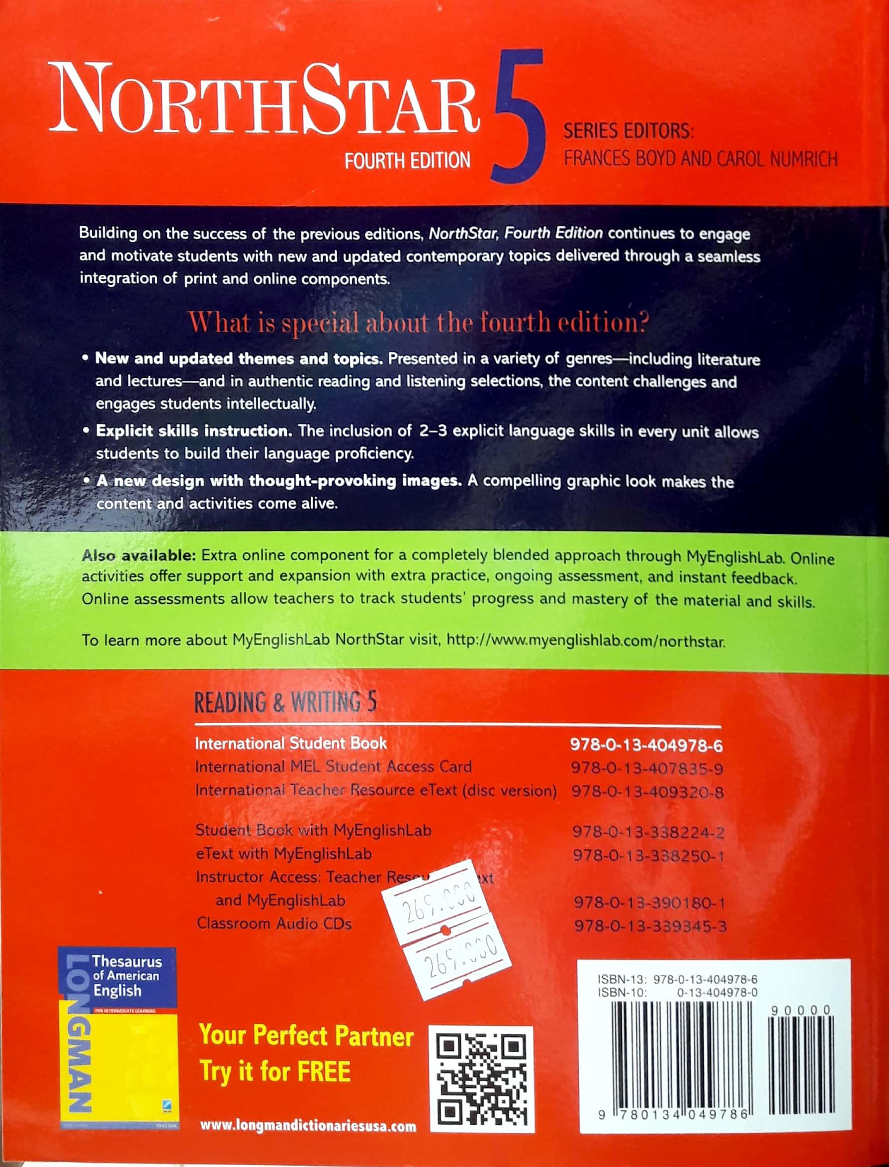 NorthStar (4 Ed.) 5 - Reading and Writing: Student Book