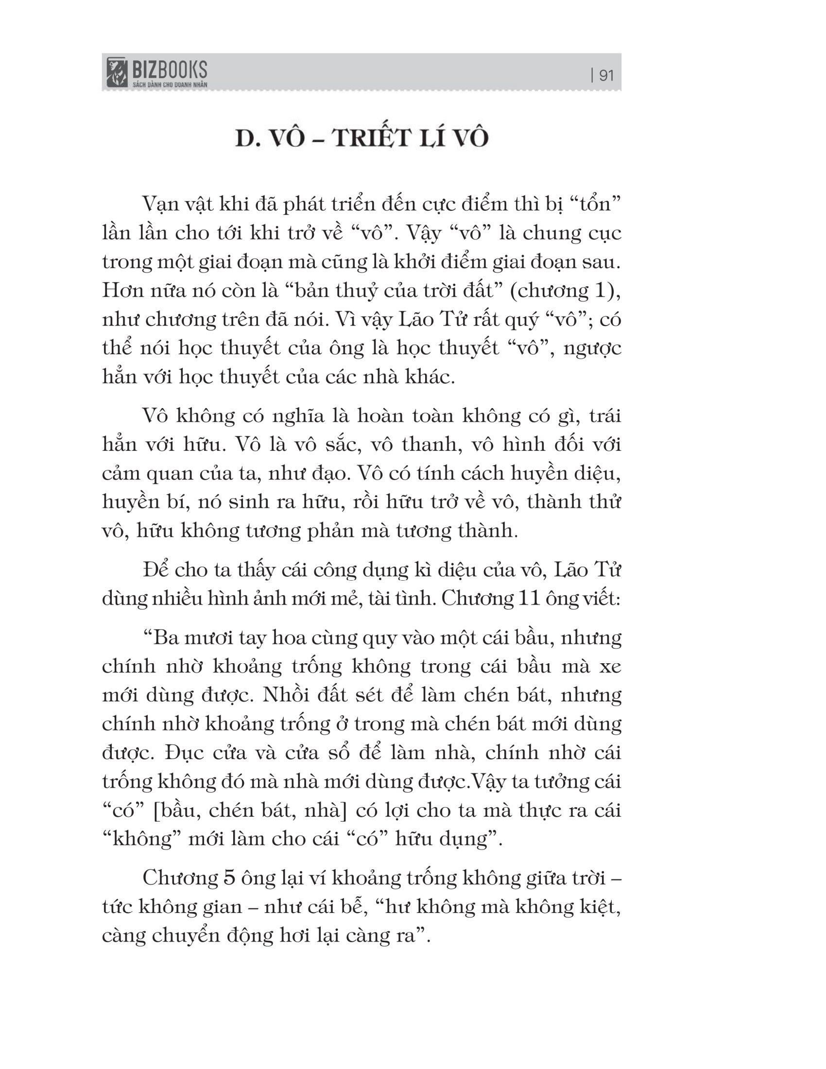 Bách Gia Tranh Minh - Lão Tử Đạo Đức Kinh