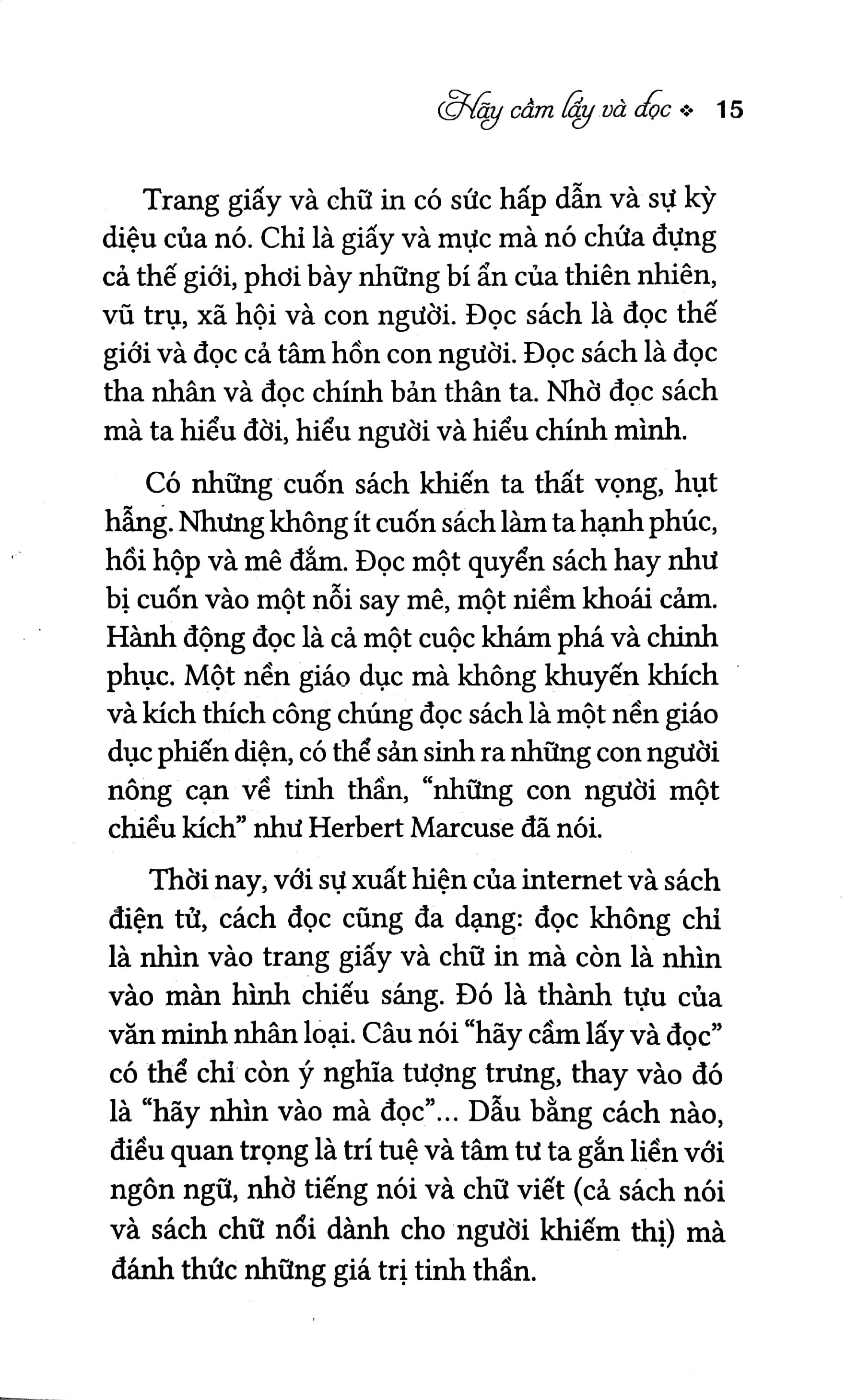 Hãy Cầm Lấy Và Đọc