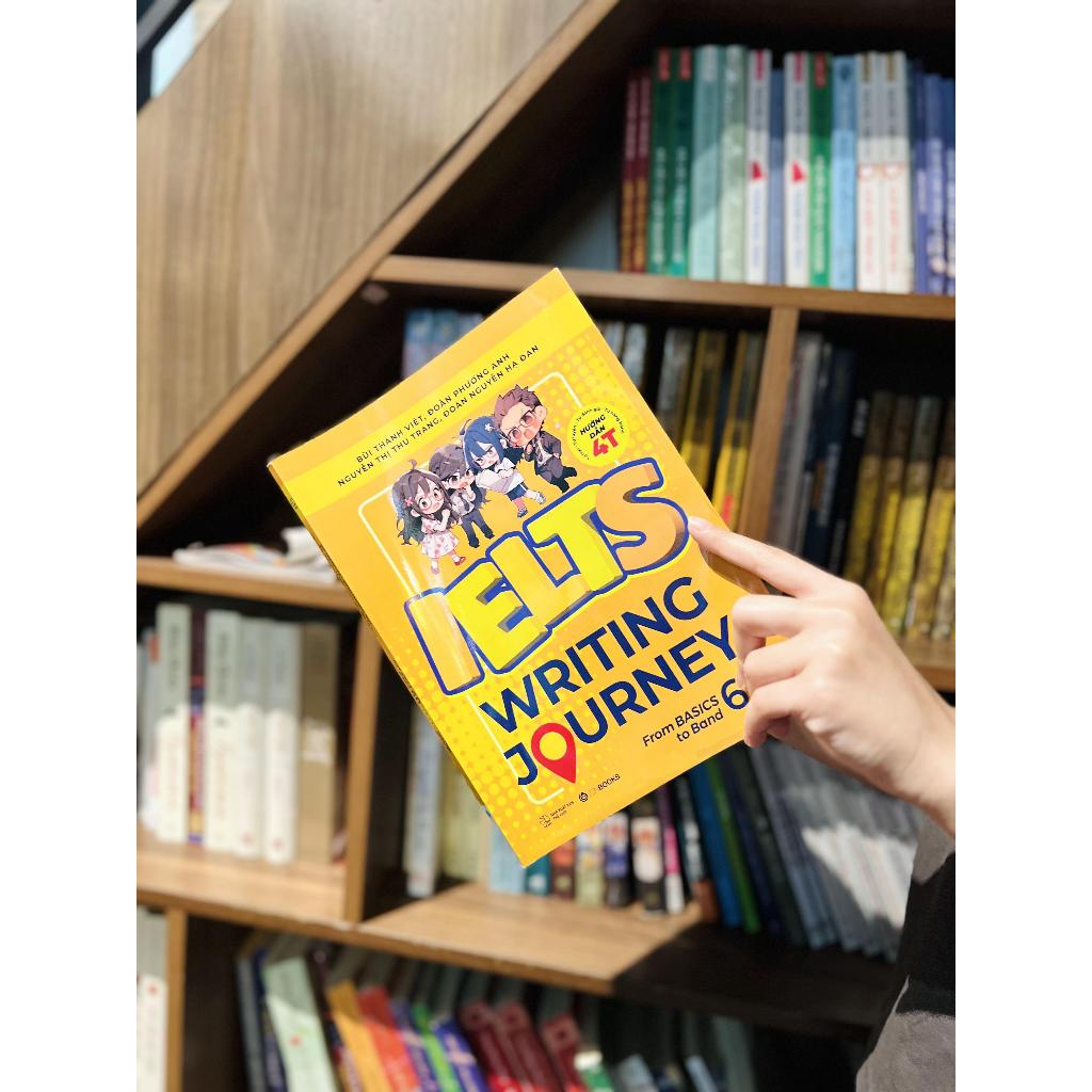 Sách - IELTS Writing Journey From Basics To Band 6.0 - Mvnbooks