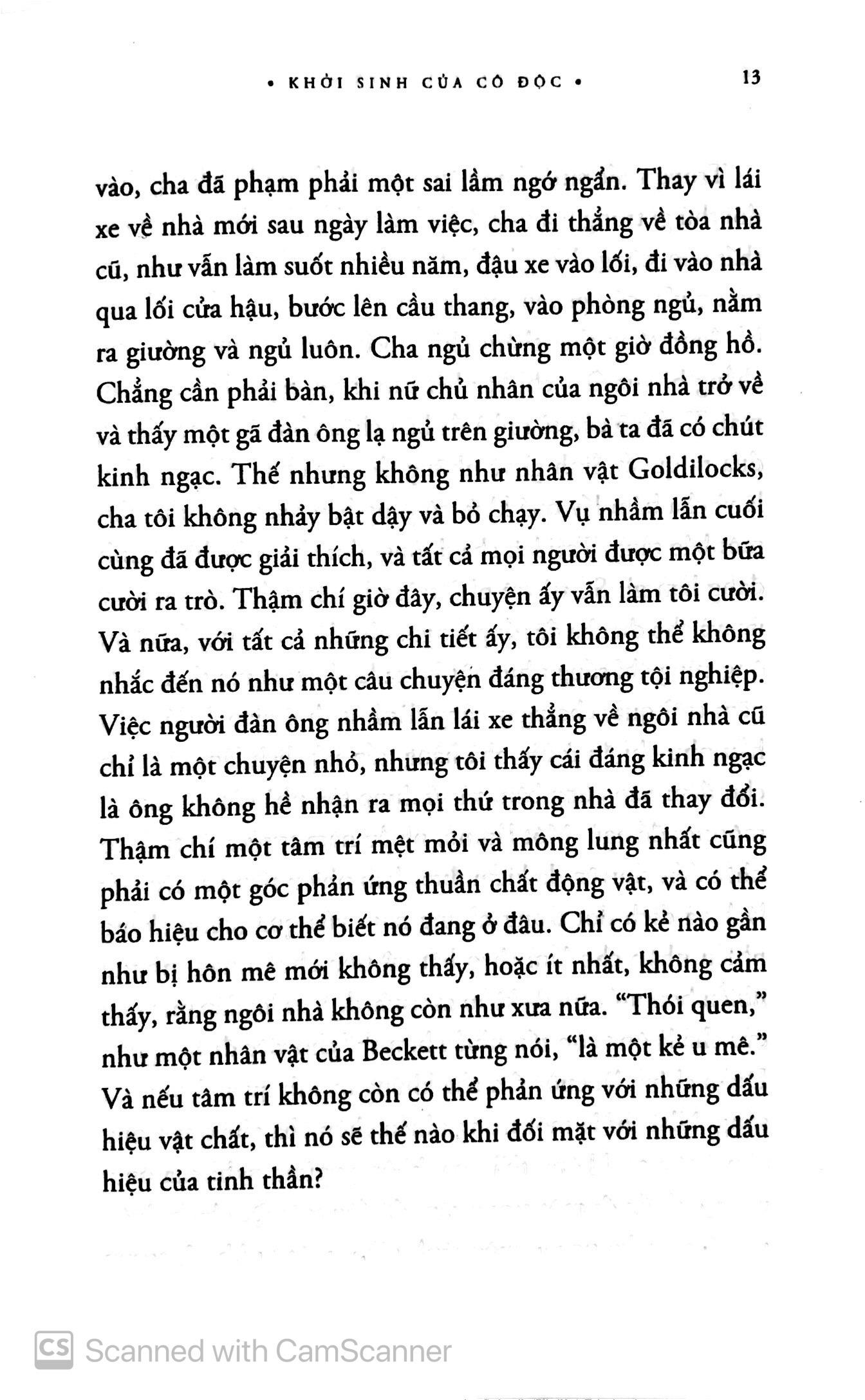 Khởi Sinh Của Cô Độc (Tái Bản 2017)