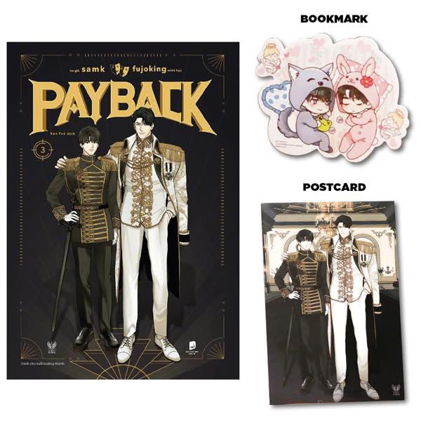 Sách - Payback - Tập 3 - Tặng Kèm Bookmark Chibi + Postcard Ivory