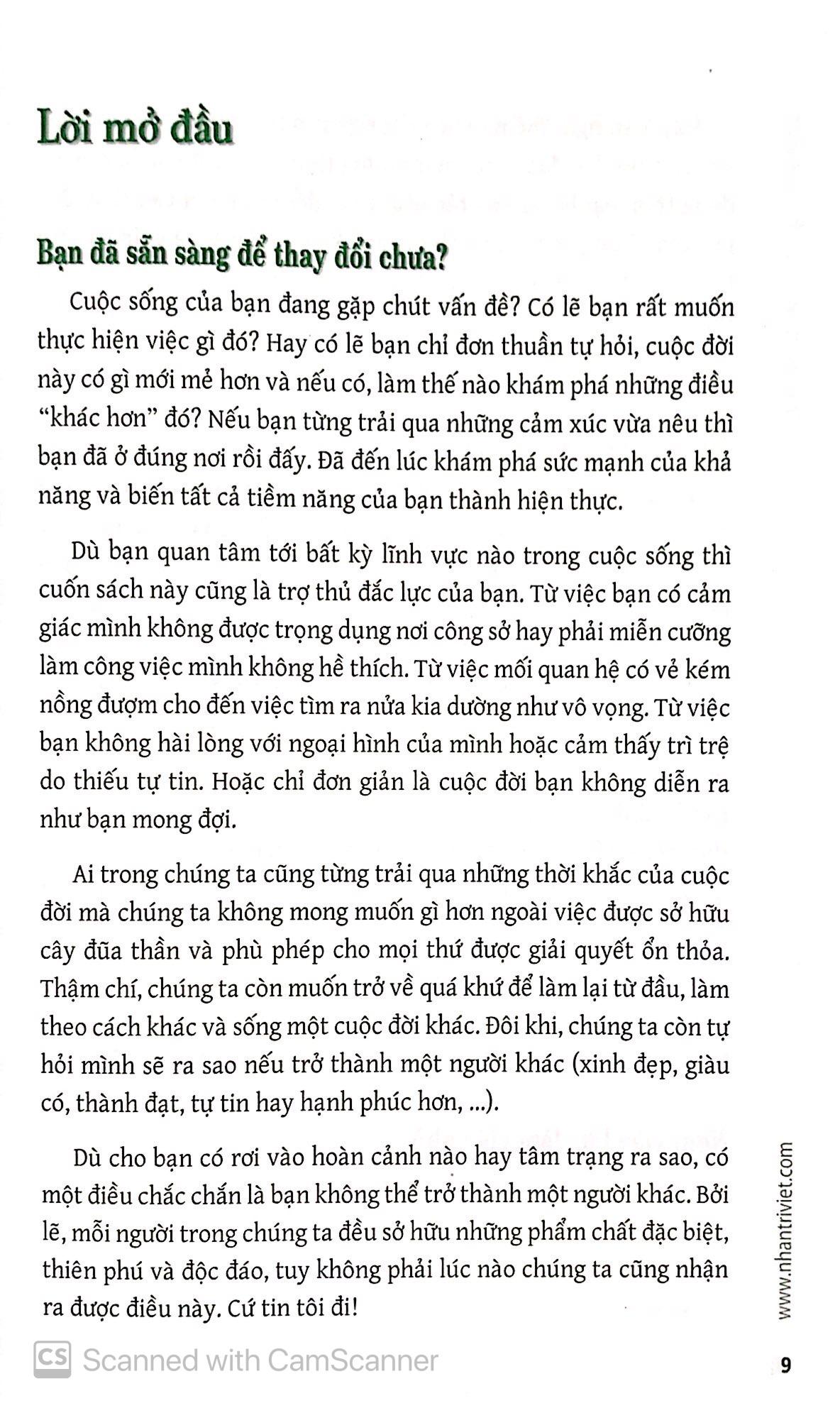 Thay Đổi Tư Duy, Thay Đổi Cuộc Sống (Tái Bản)