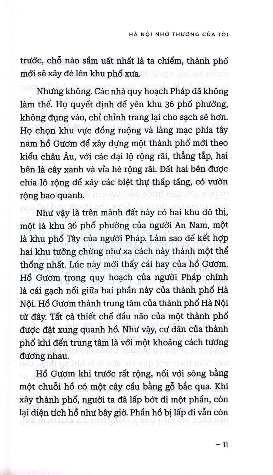 Sách - Hà Nội Nhớ Thương Của Tôi