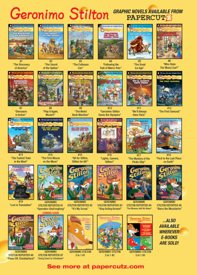 Geronimo Stilton Reporter #6: Paws Off, Cheddarface!