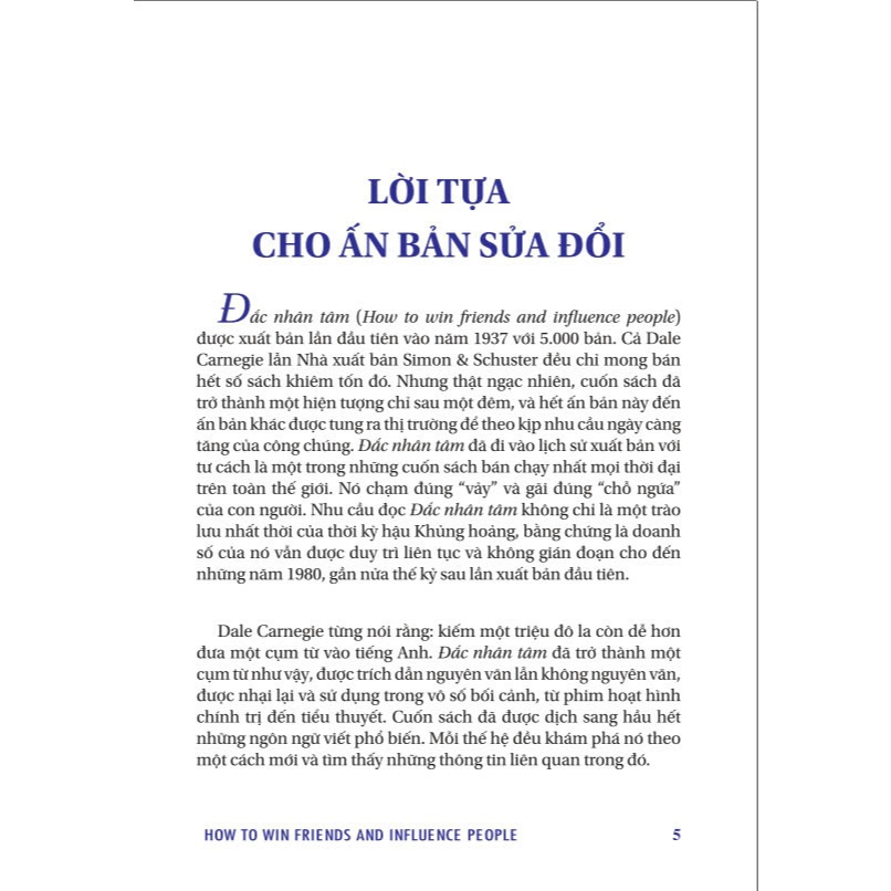 Sách - Đắc Nhân Tâm - How to win friends and influence people - ndbooks