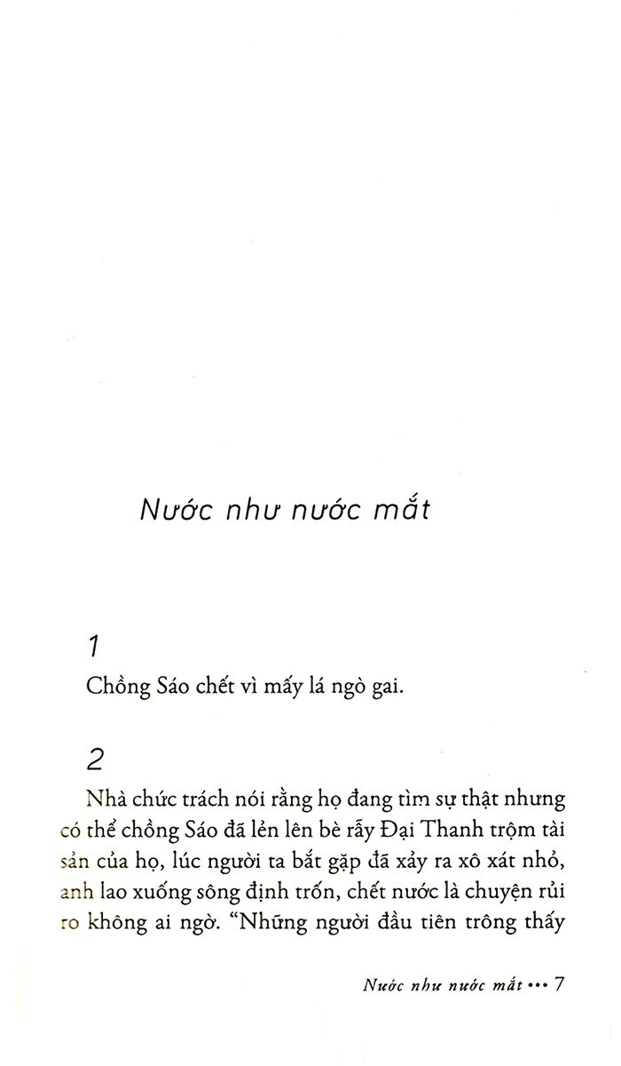 Khói Trời Lộng Lẫy - Nguyễn Ngọc Tư, Trẻ
