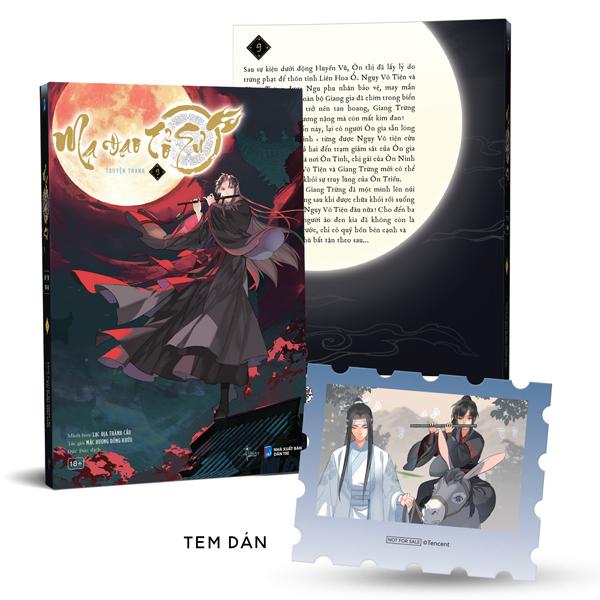 Sách - Ma Đạo Tổ Sư - Bản Truyện Tranh - Tập 9 - Tặng Kèm Sticker Tem