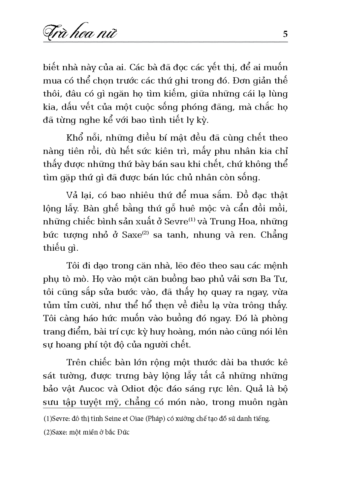 Trà Hoa Nữ (Bìa Cứng) (Tái Bản 2022)