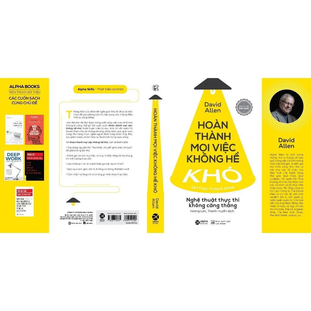 Hoàn Thành Mọi Việc Không Hề Khó (Tái Bản Mới Nhất) - Bản Quyền