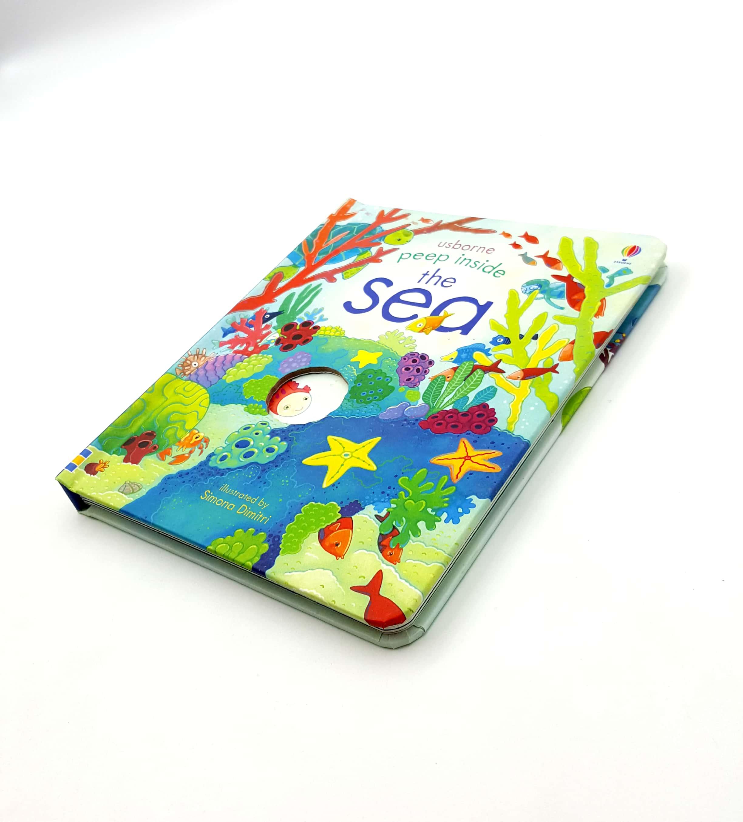 Usborne Peep Inside The Sea (Board book)