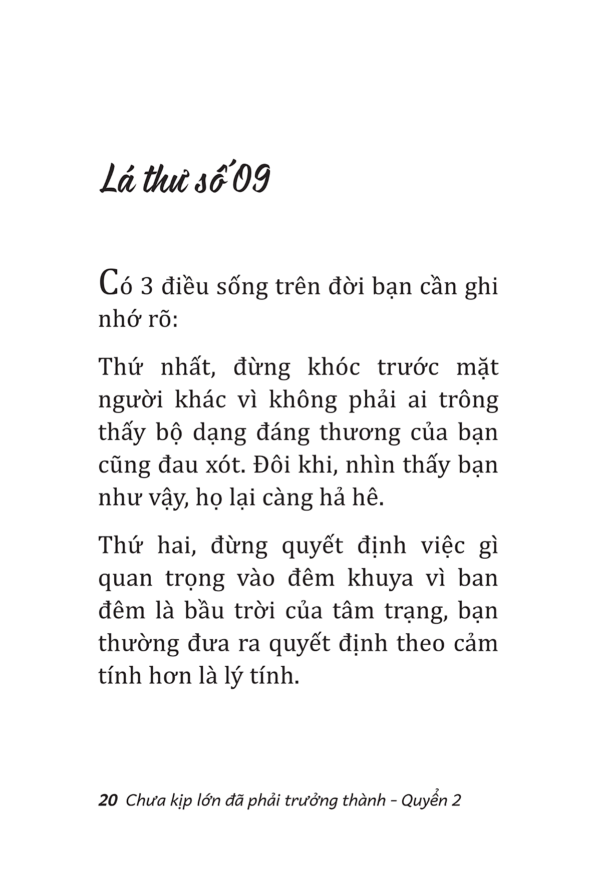 Chưa Kịp Lớn Đã Phải Trưởng Thành - Quyển 2 - Phiên Bản Mùa Hè