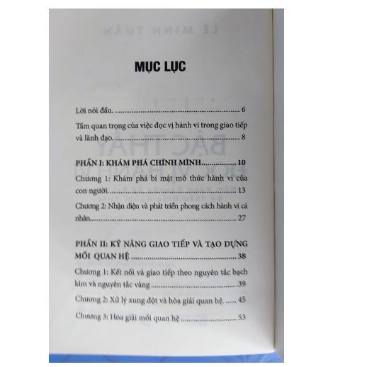 Sách - Bậc Thầy Đọc Vị Hành Vi - Chính Thông