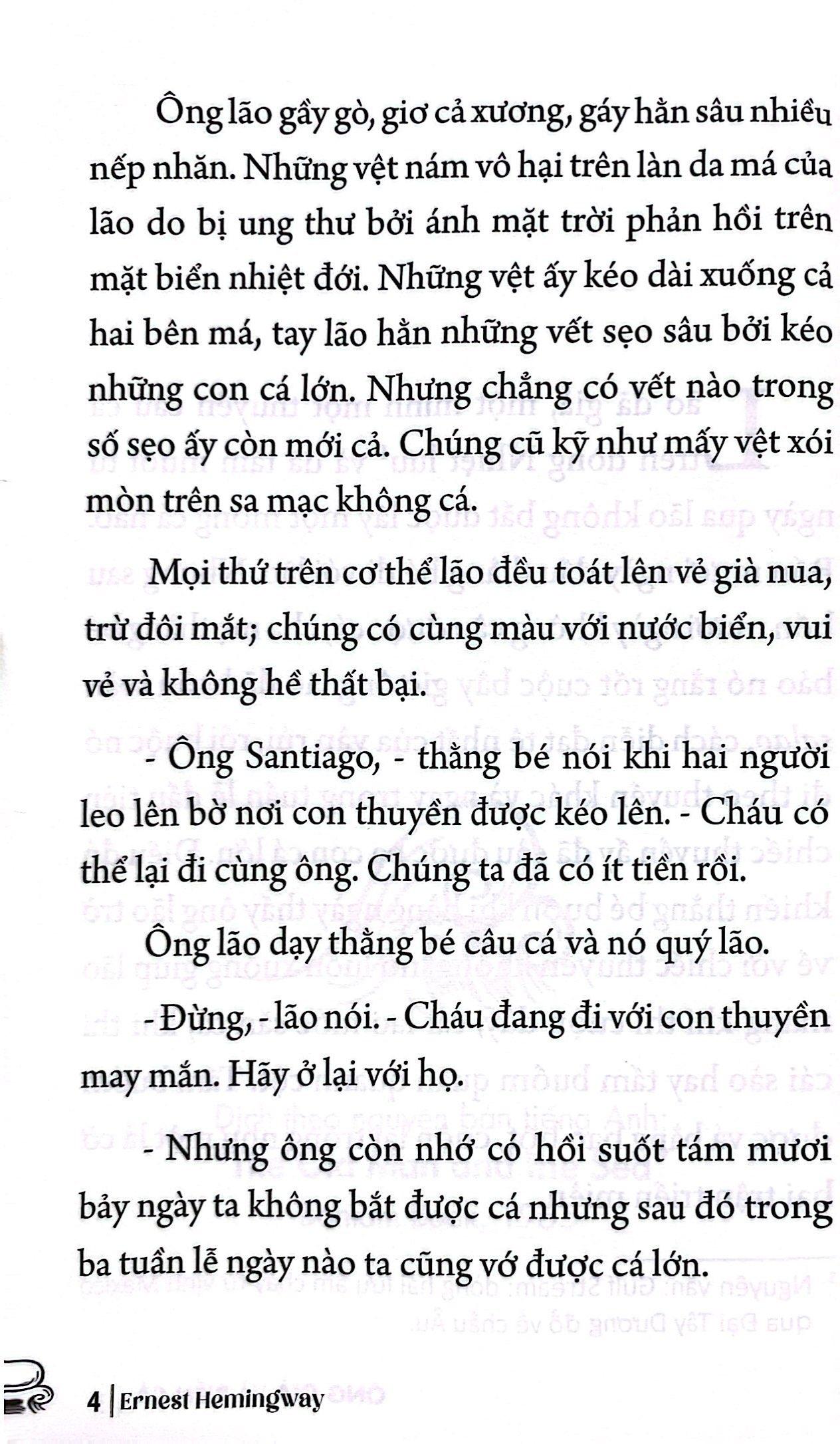 Sách - Tác Phẩm Văn Học Kinh Điển - Ông Già Và Biển Cả