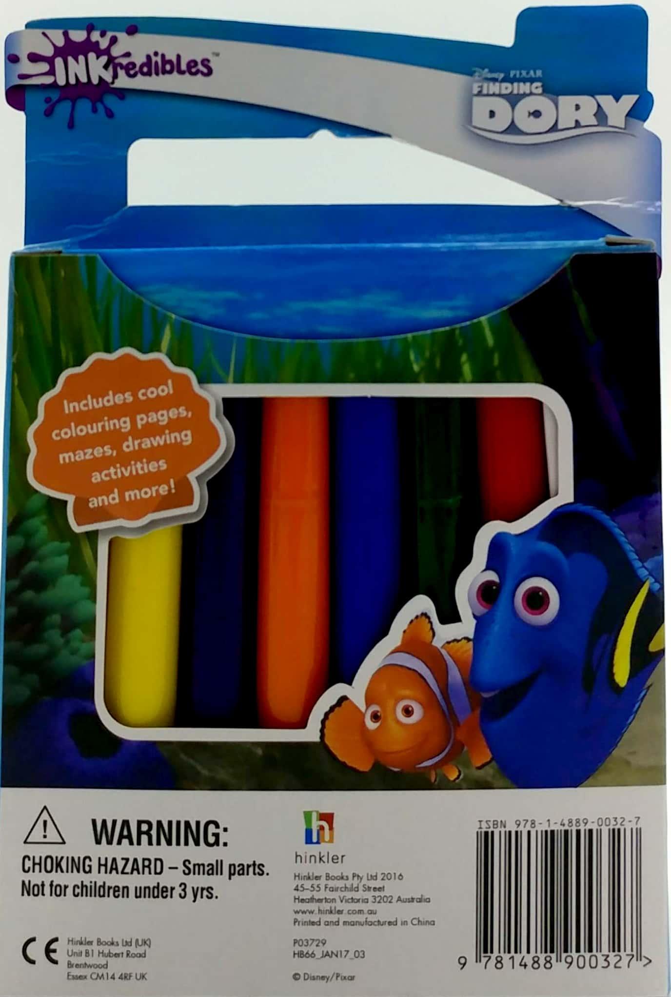 Inkredibles Finding Dory Carry Along Travel Markers