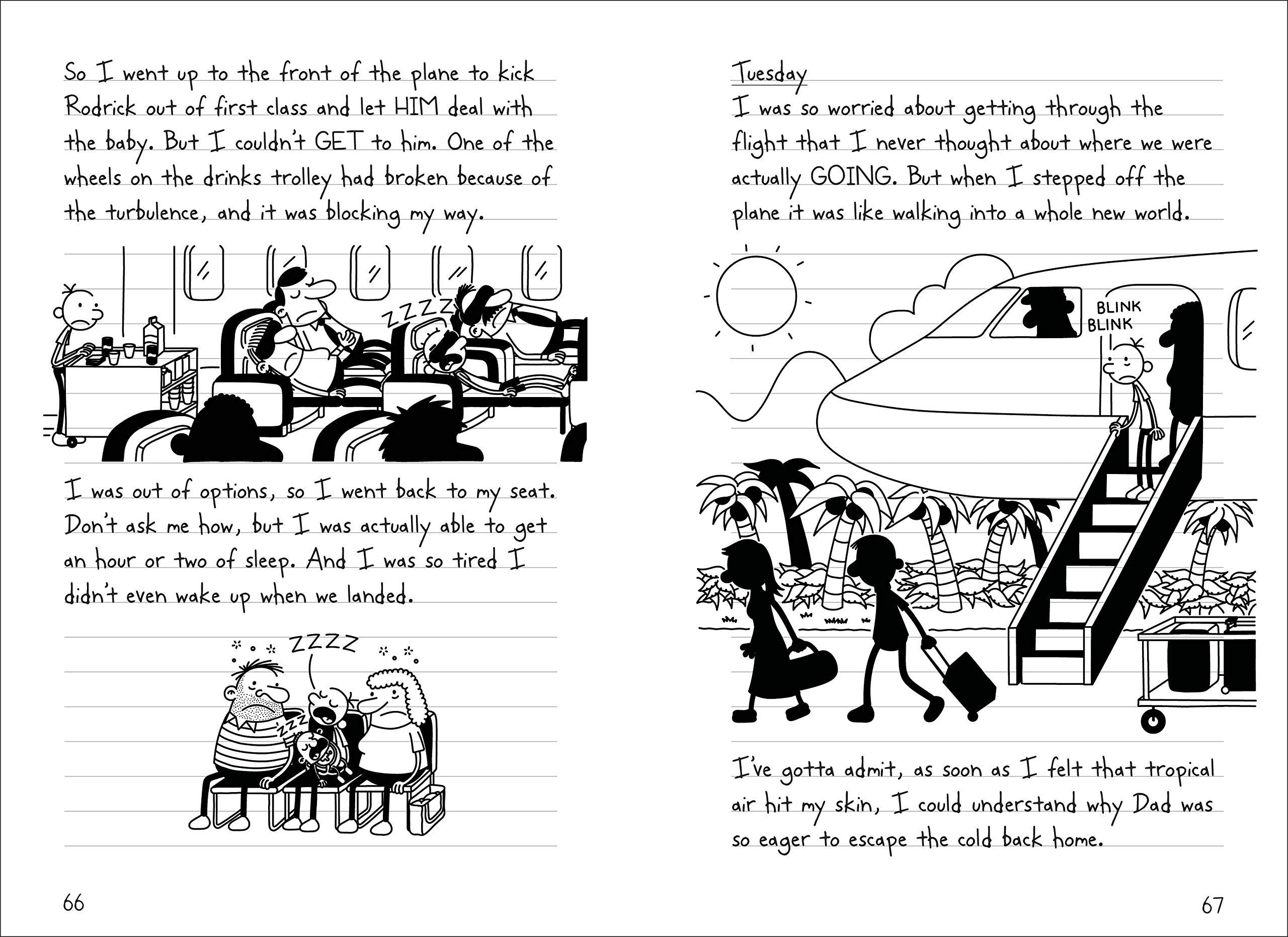 Truyện thiếu nhi tiếng Anh - Diary of a Wimpy Kid 12: The Getaway (International Bestseller) (Paperback)