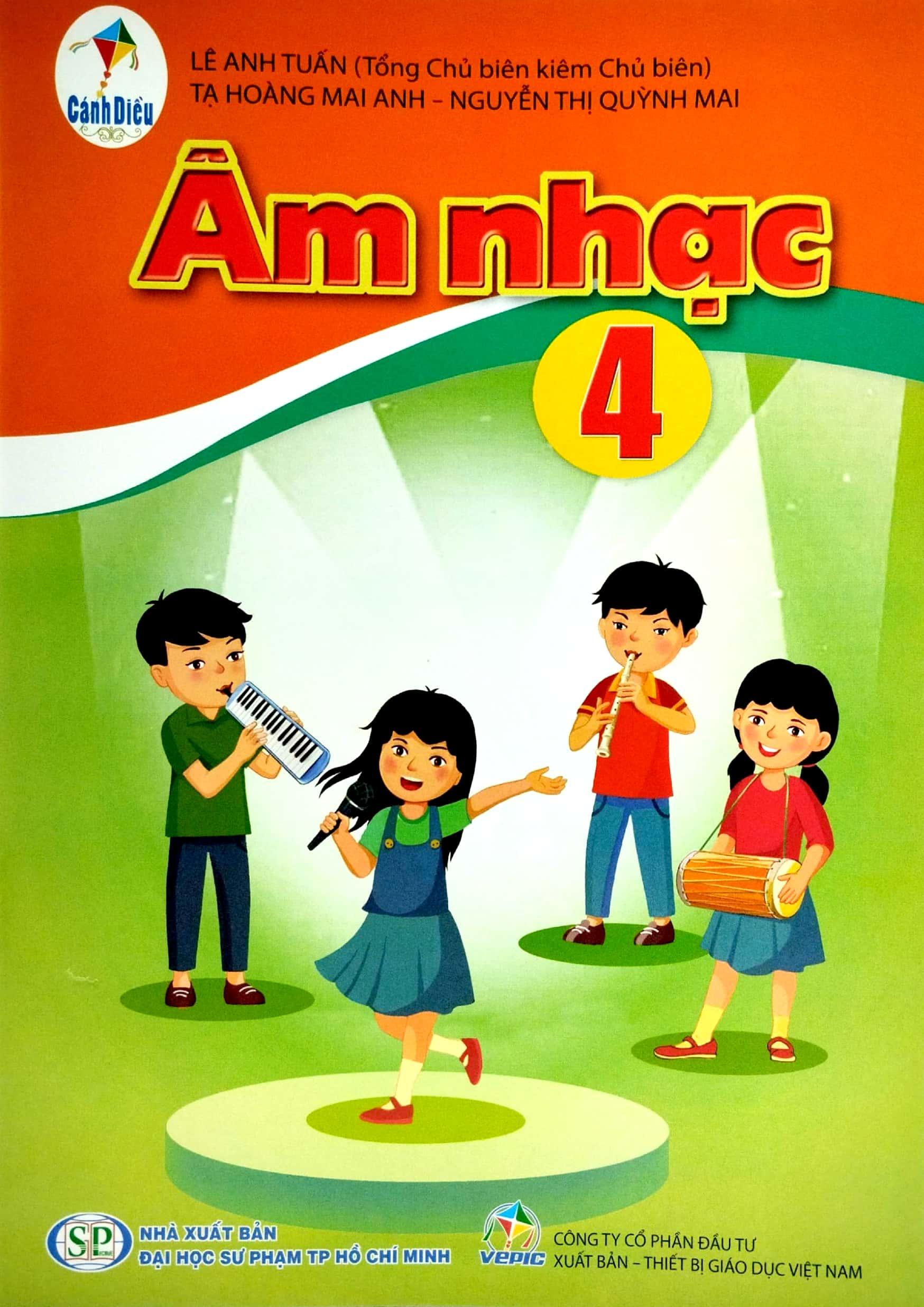 Sách - Âm Nhạc 4 (Cánh Diều) (Chuẩn)